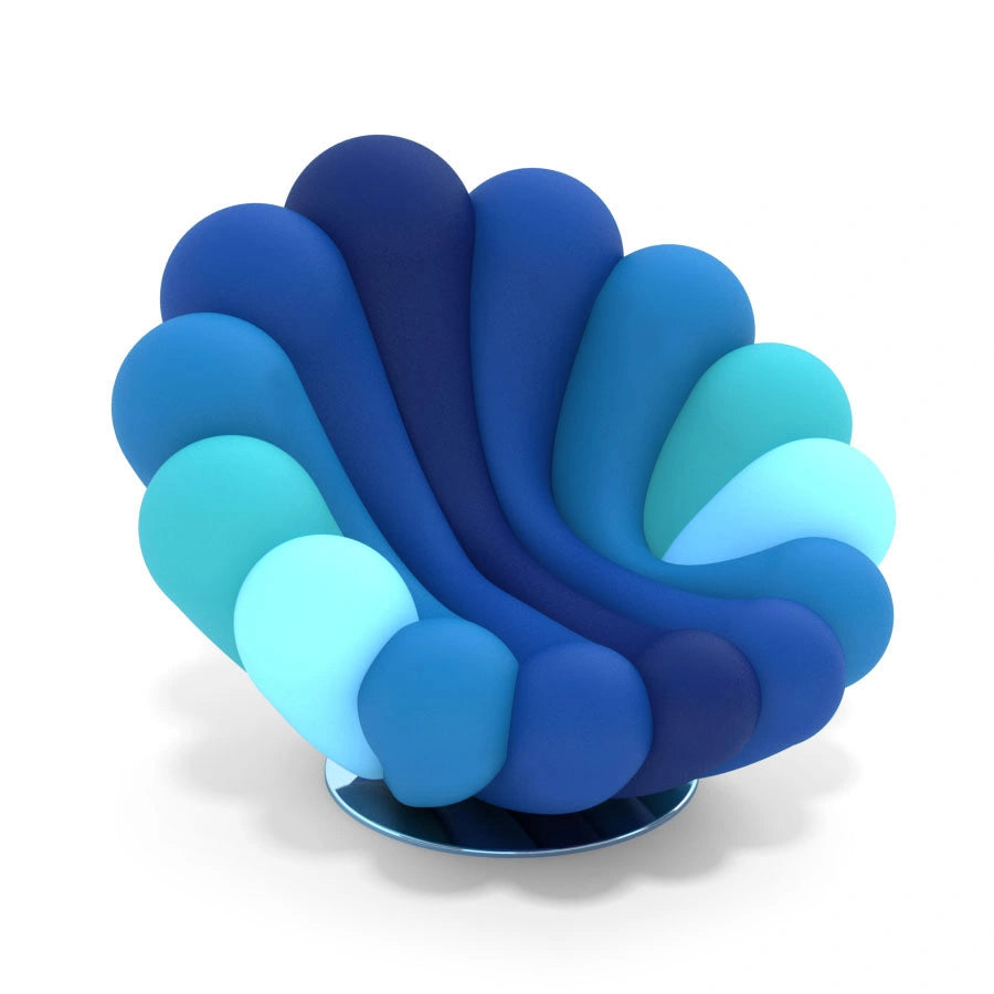 Anemone Chair Chair Interior Moderna Ocean Blue
