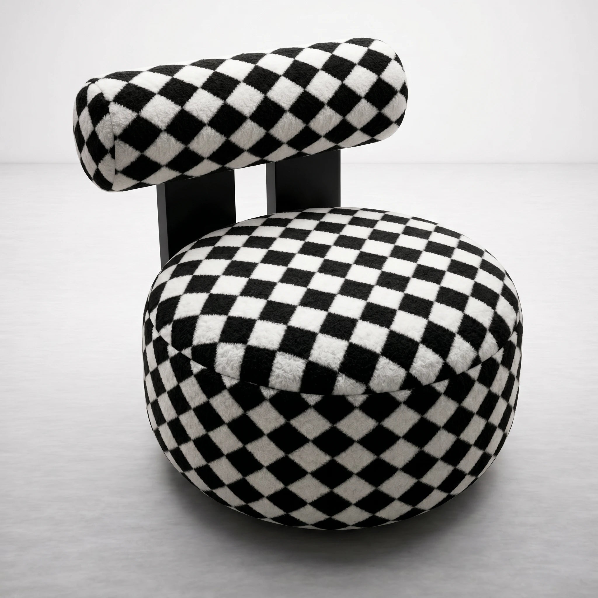 Hippo Chair | Black + White Chair Interior Moderna