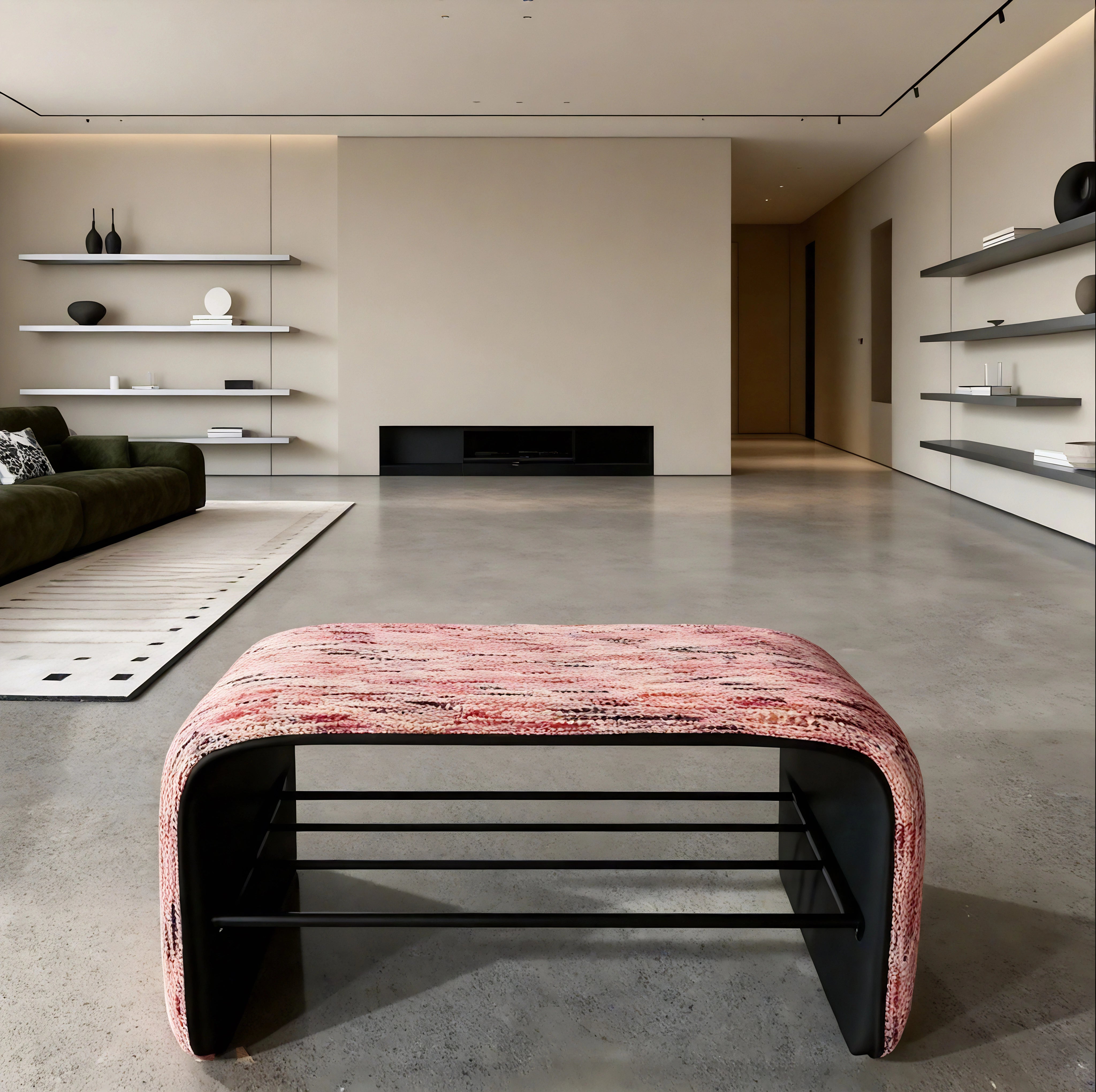 Arcette Entry Bench Chair Interior Moderna