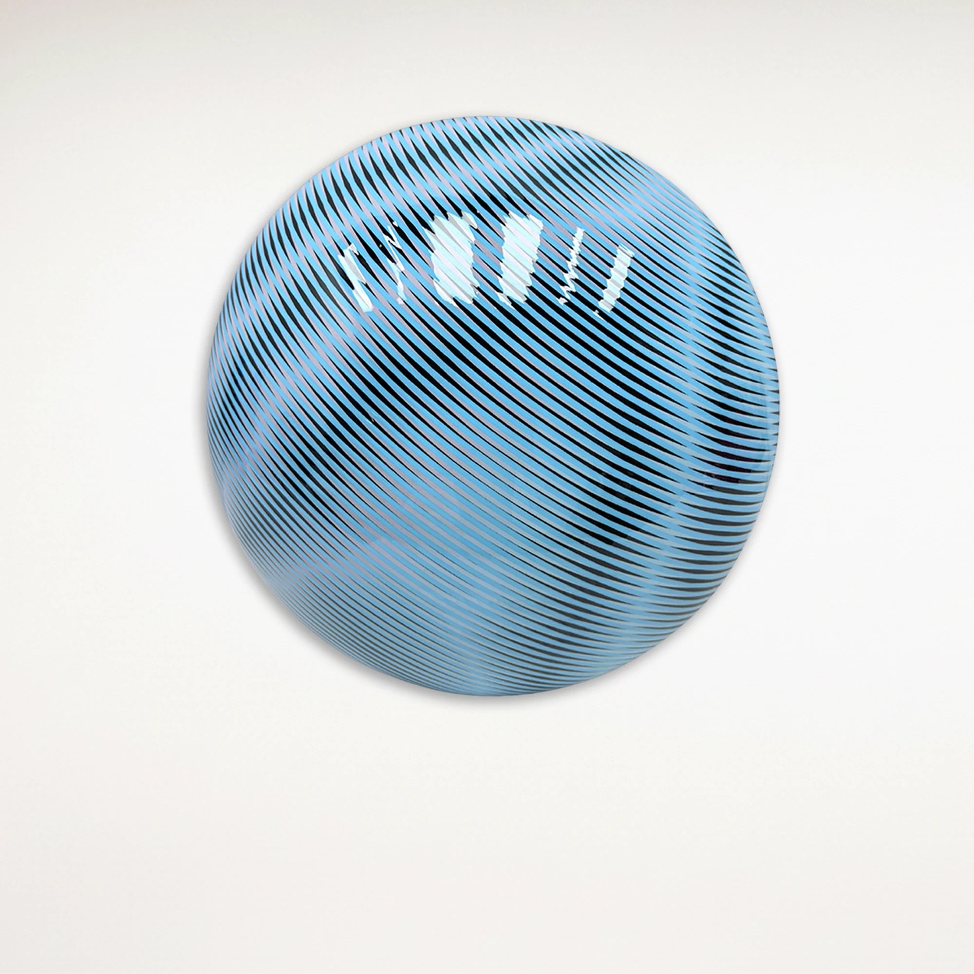 Linear Shift Wall Art Interior Moderna Arctic Drift