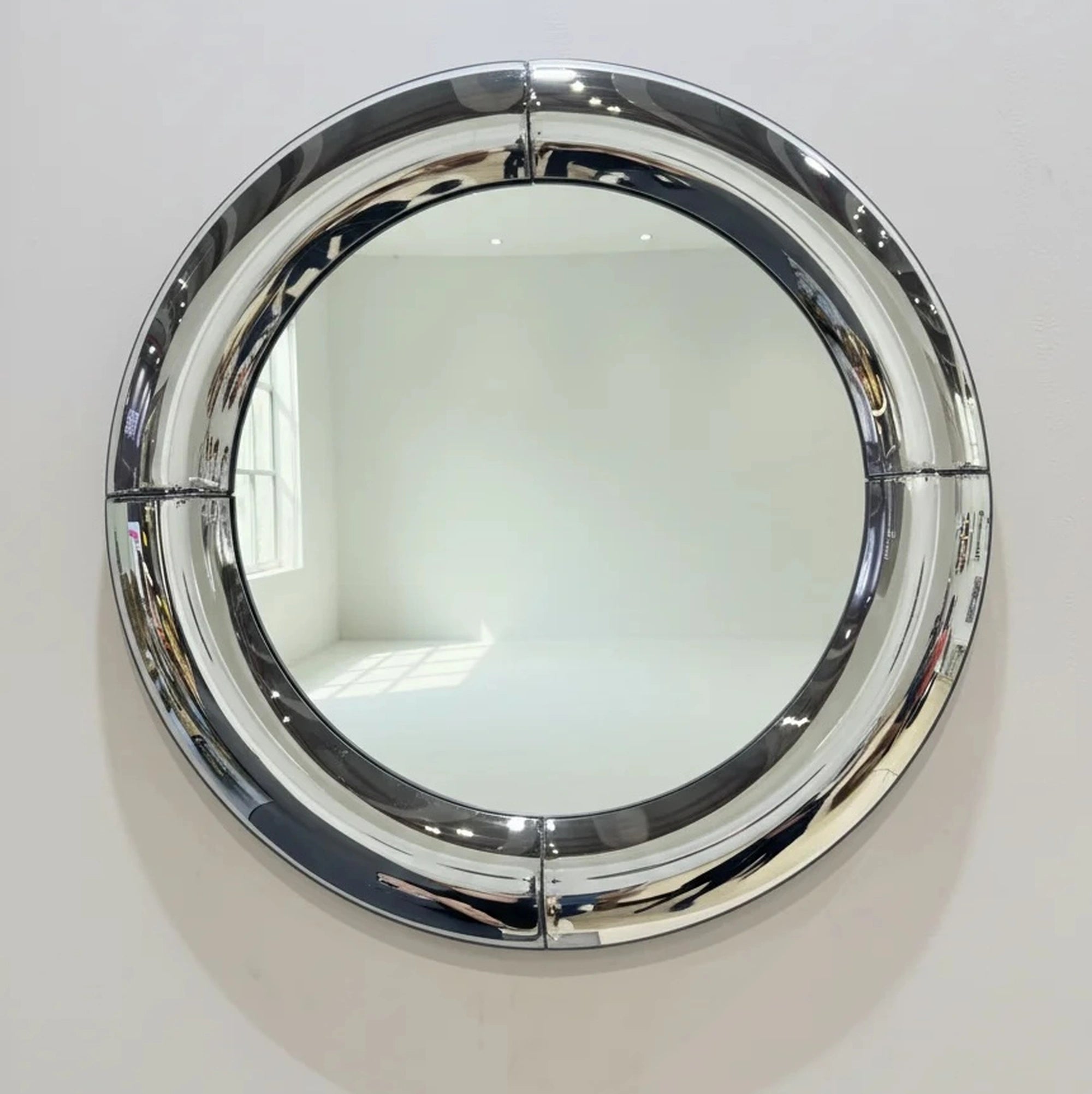 Atlas Mirror | Chrome Silver Mirror Interior Moderna