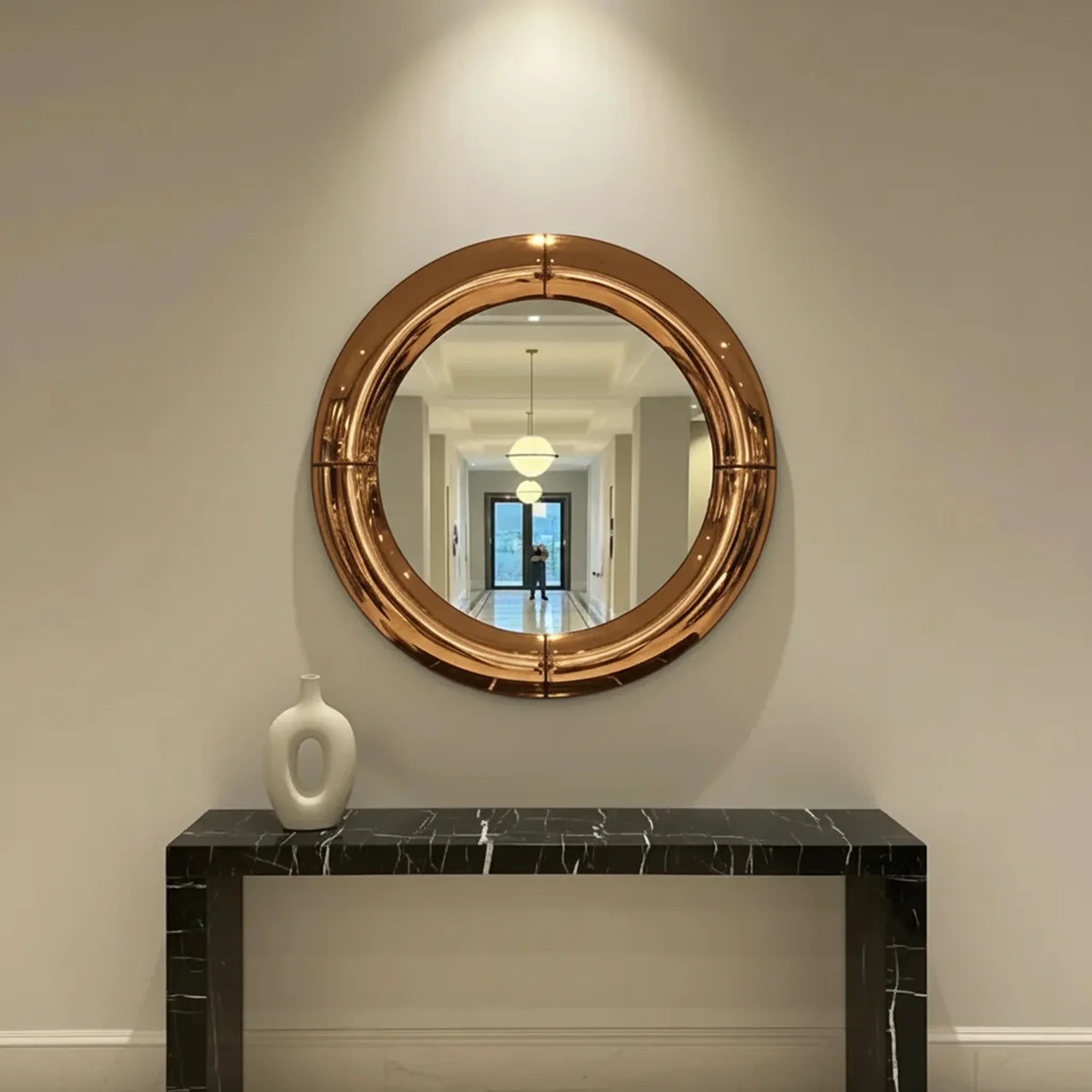 Atlas Mirror | Brass Mirror Interior Moderna