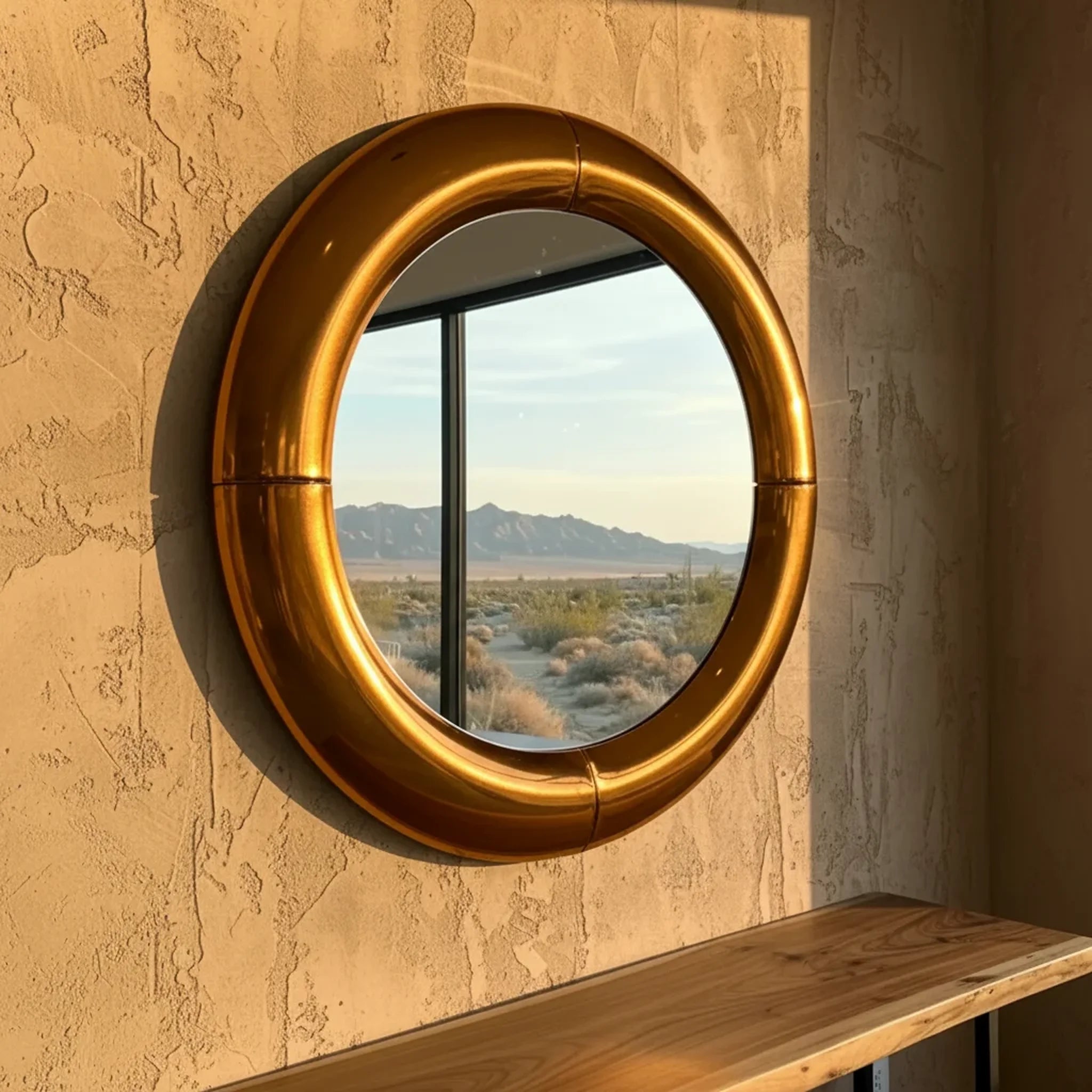 Atlas Mirror | Brass Mirror Interior Moderna