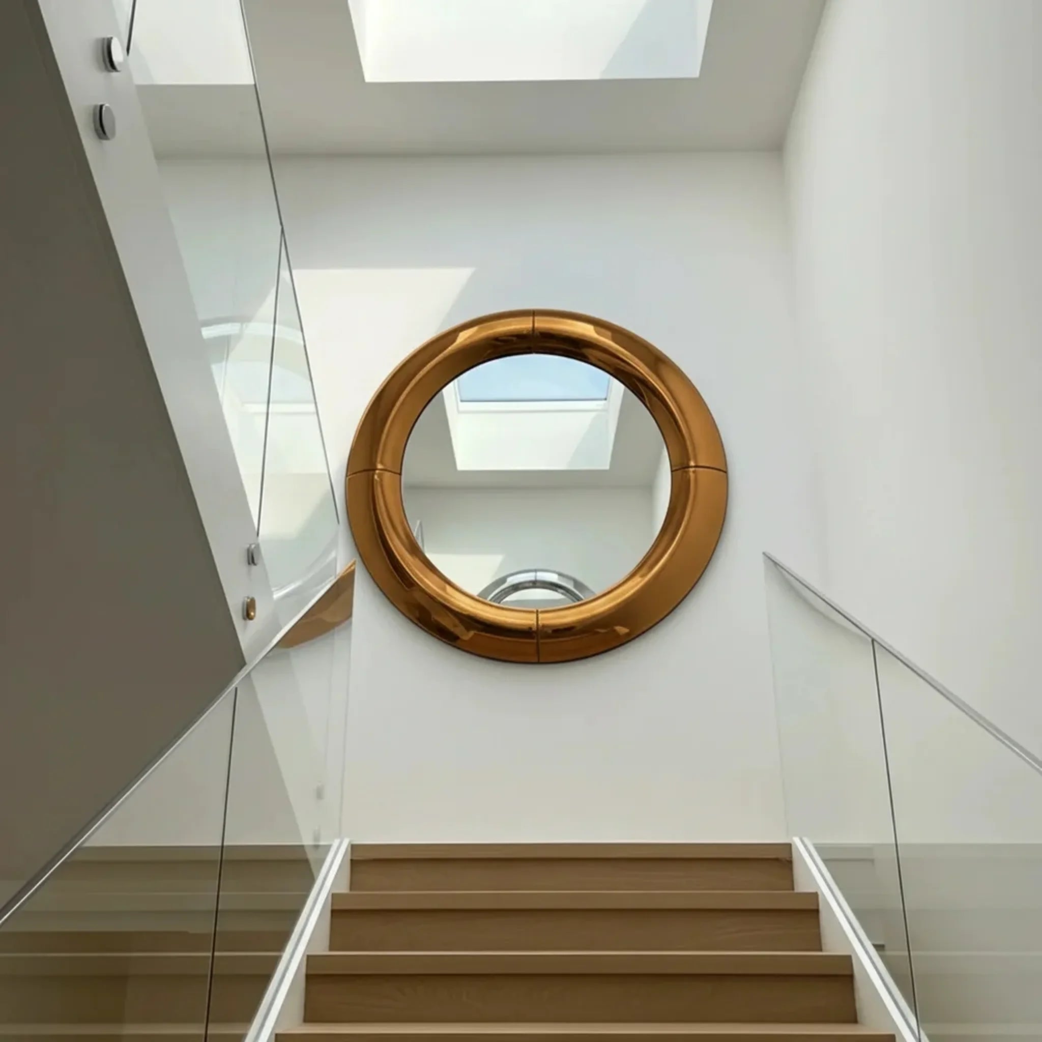 Atlas Mirror | Brass Mirror Interior Moderna