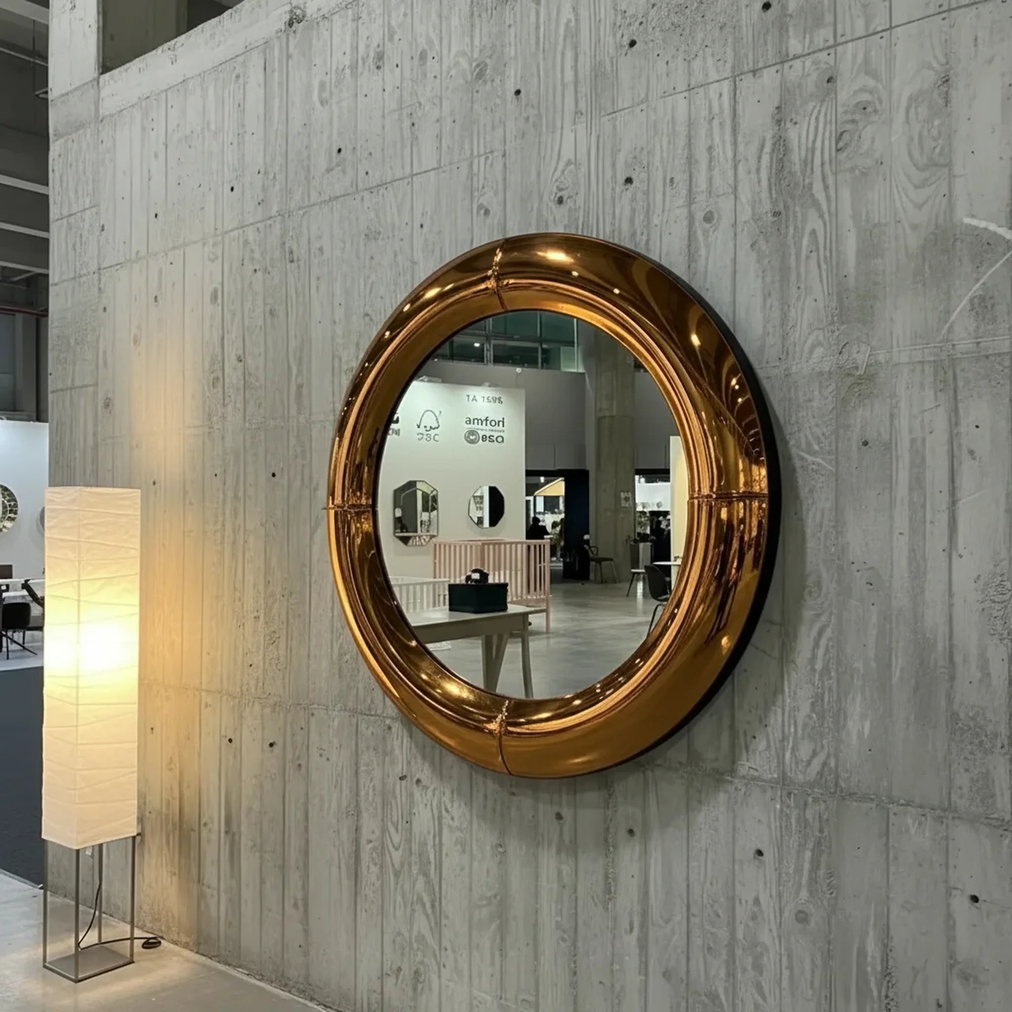 Atlas Mirror | Brass Mirror Interior Moderna