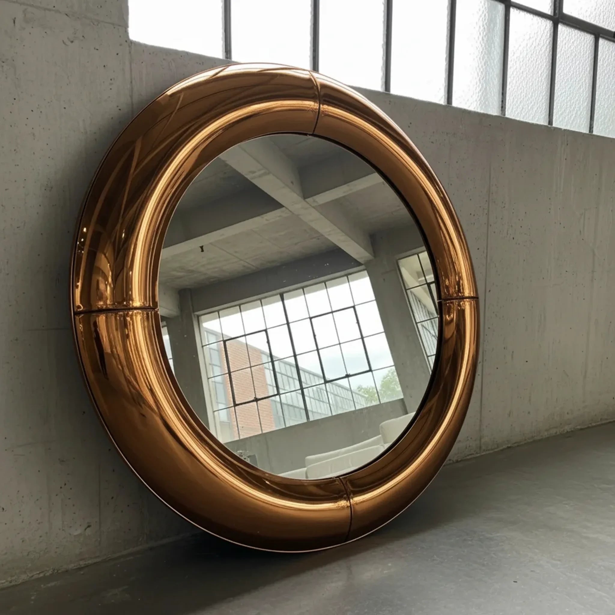 Atlas Mirror | Brass Mirror Interior Moderna