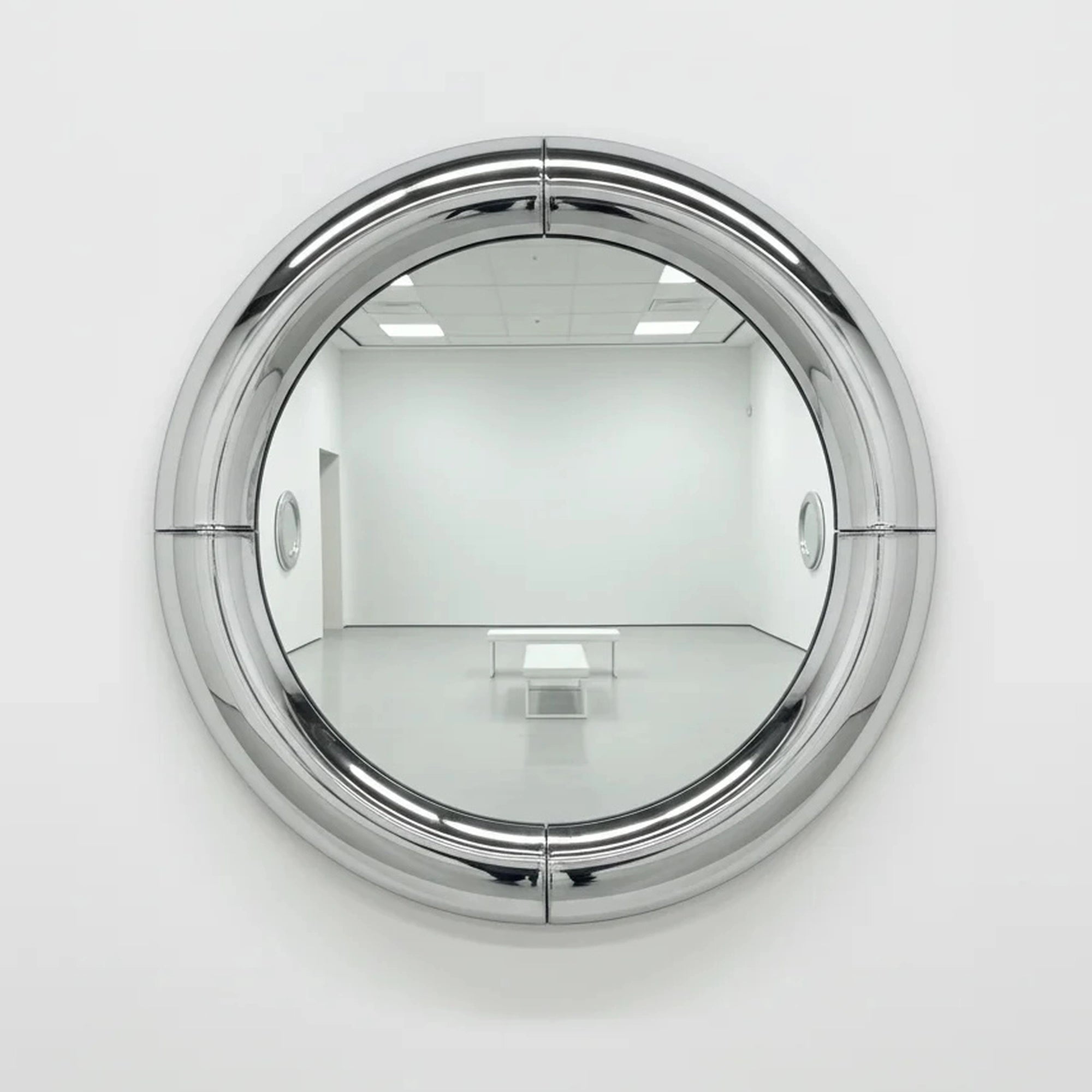 Atlas Mirror | Chrome Silver Mirror Interior Moderna
