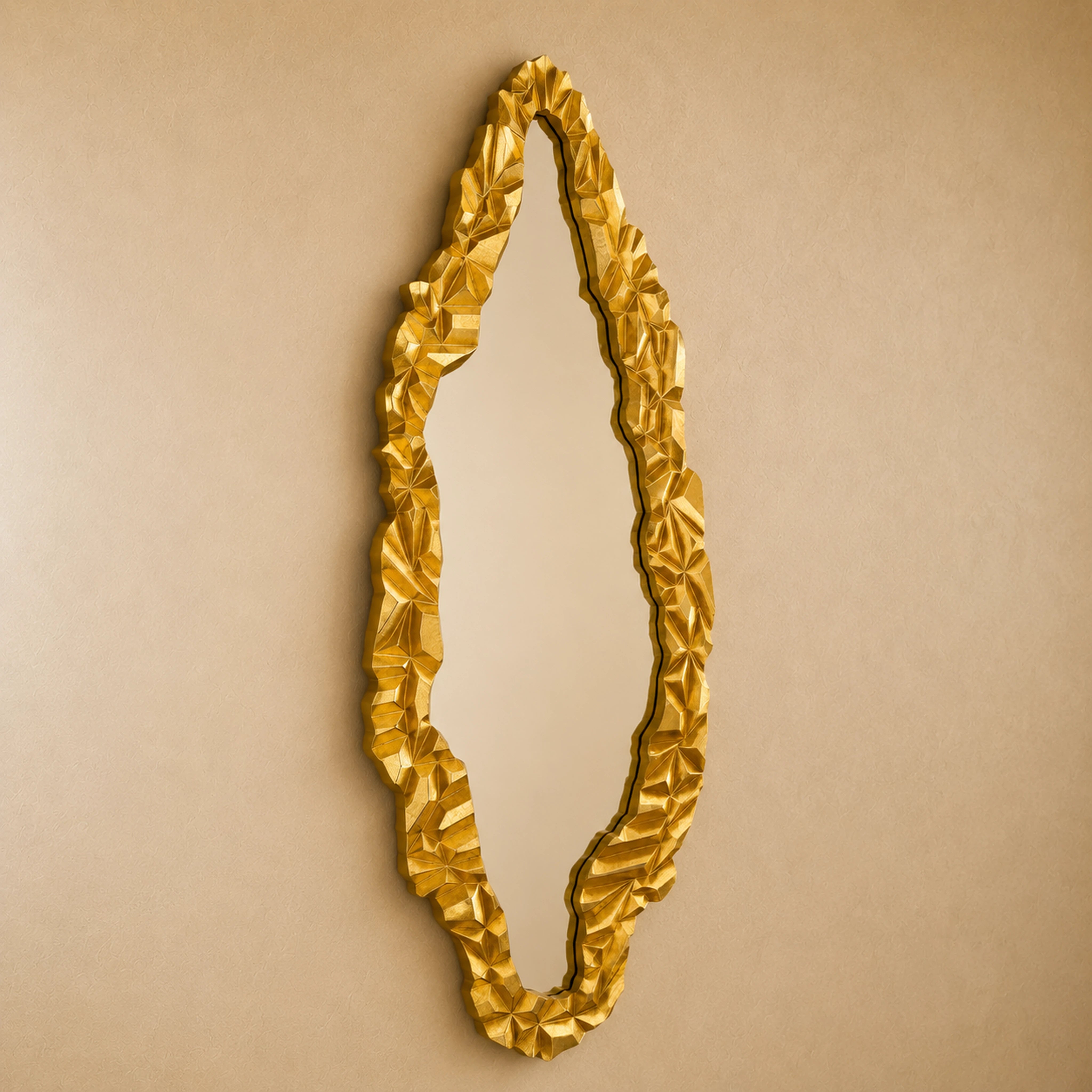 Aurelian Gold Leaf Mirror