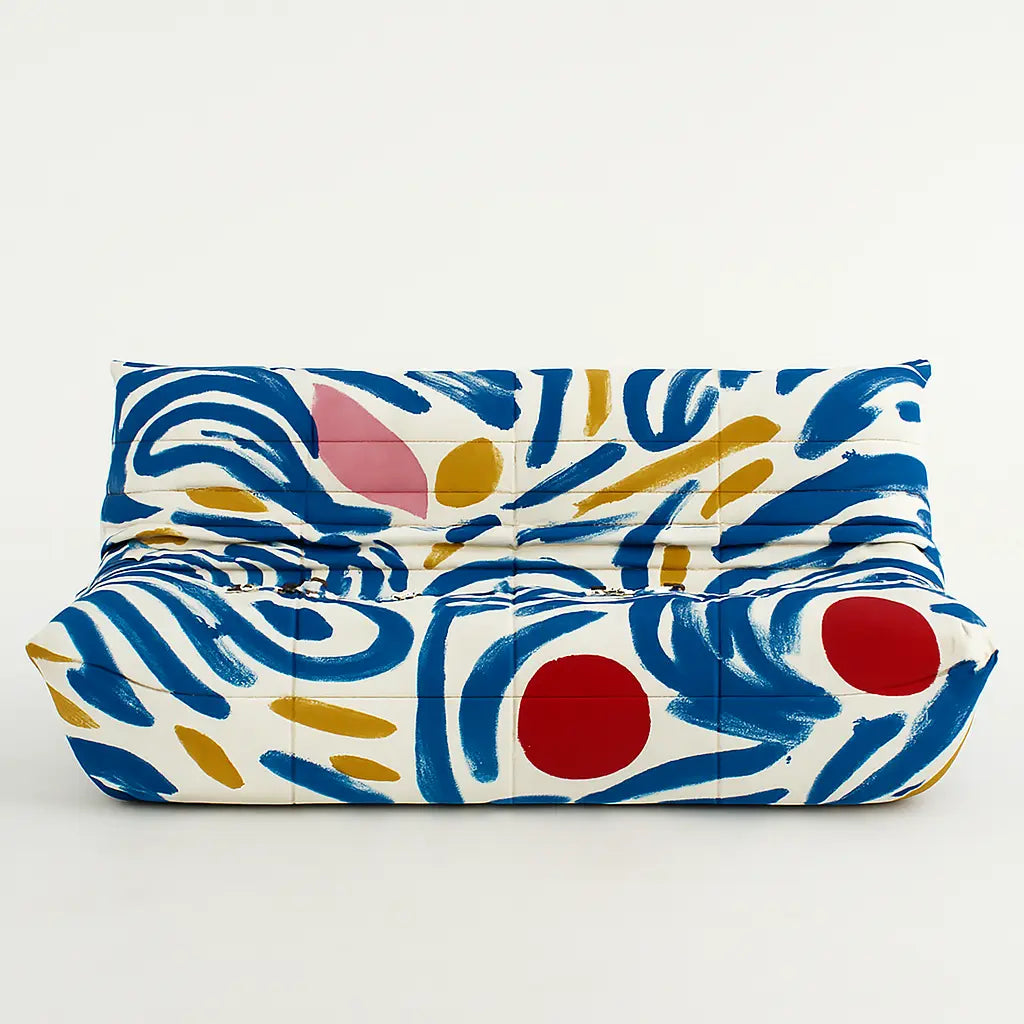 Togo Three Seater Sofa Interior Moderna Graffiti