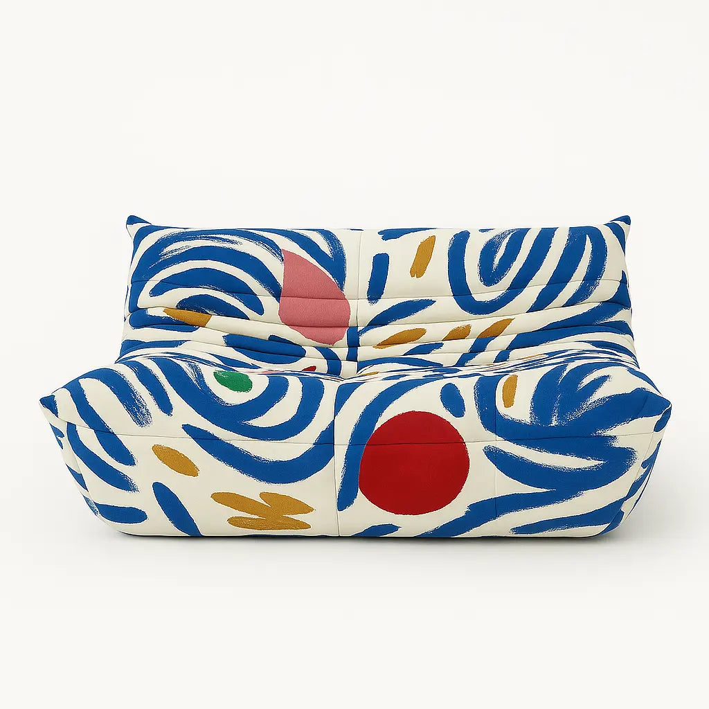 Togo Two seater Sofa Interior Moderna Graffiti