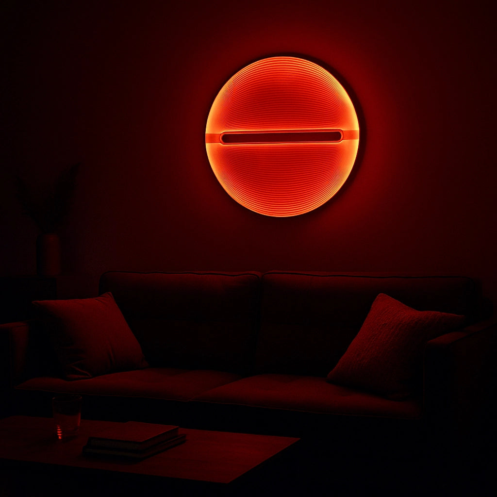 Solar Divide Wall Art Interior Moderna