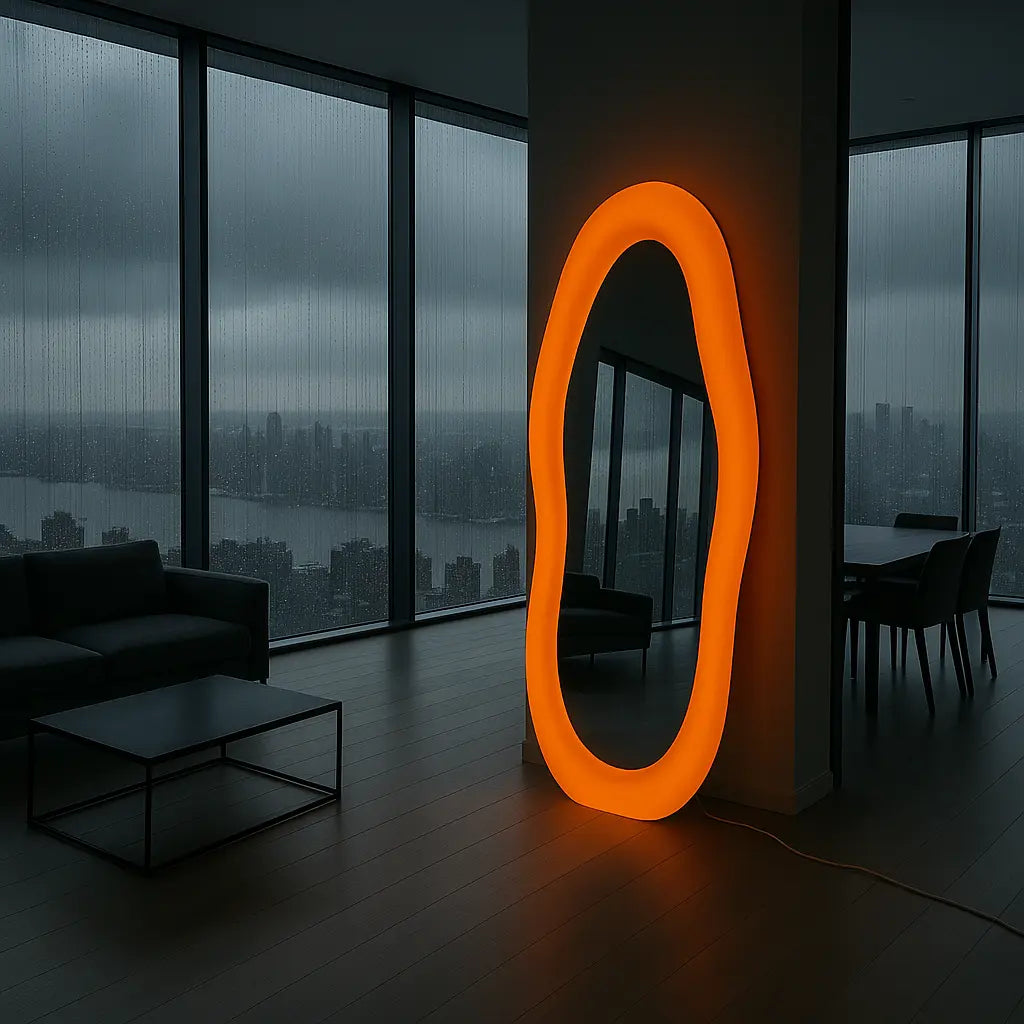 Irregular Ettore Sottsass Mirror Mirror Interior Moderna