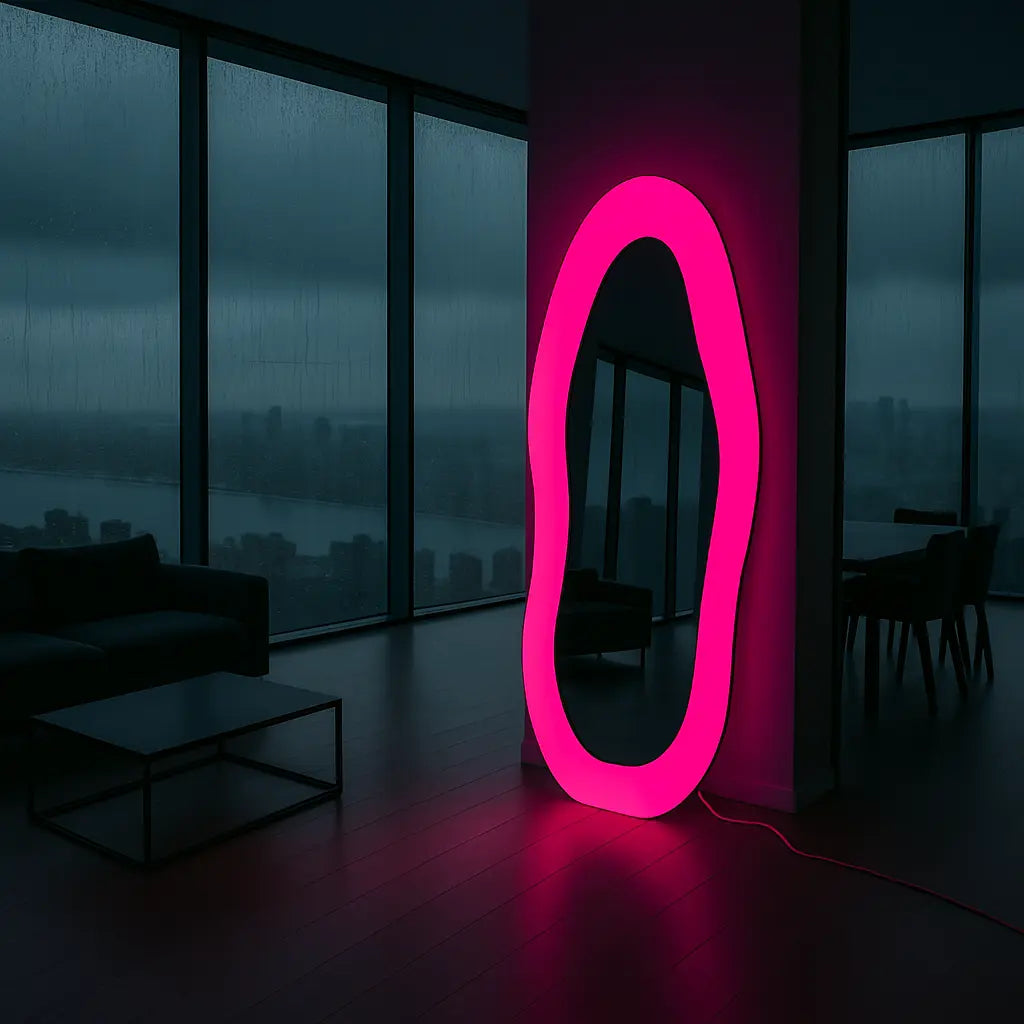 Irregular Ettore Sottsass Mirror Mirror Interior Moderna