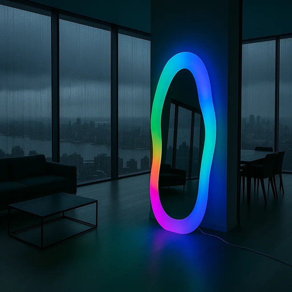Irregular Ettore Sottsass Mirror Mirror Interior Moderna