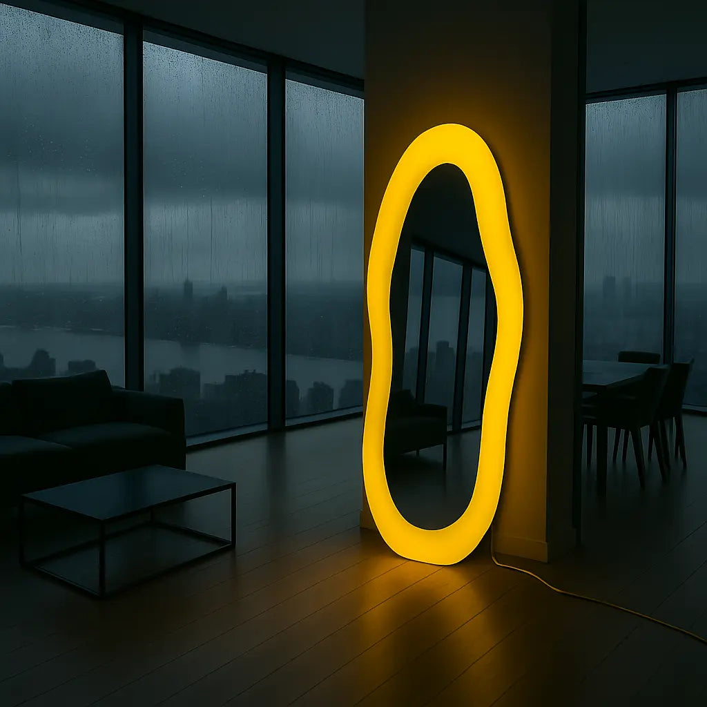 Irregular Ettore Sottsass Mirror Mirror Interior Moderna