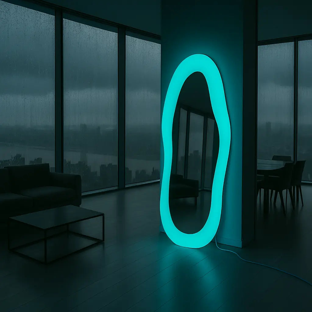 Irregular Ettore Sottsass Mirror Mirror Interior Moderna