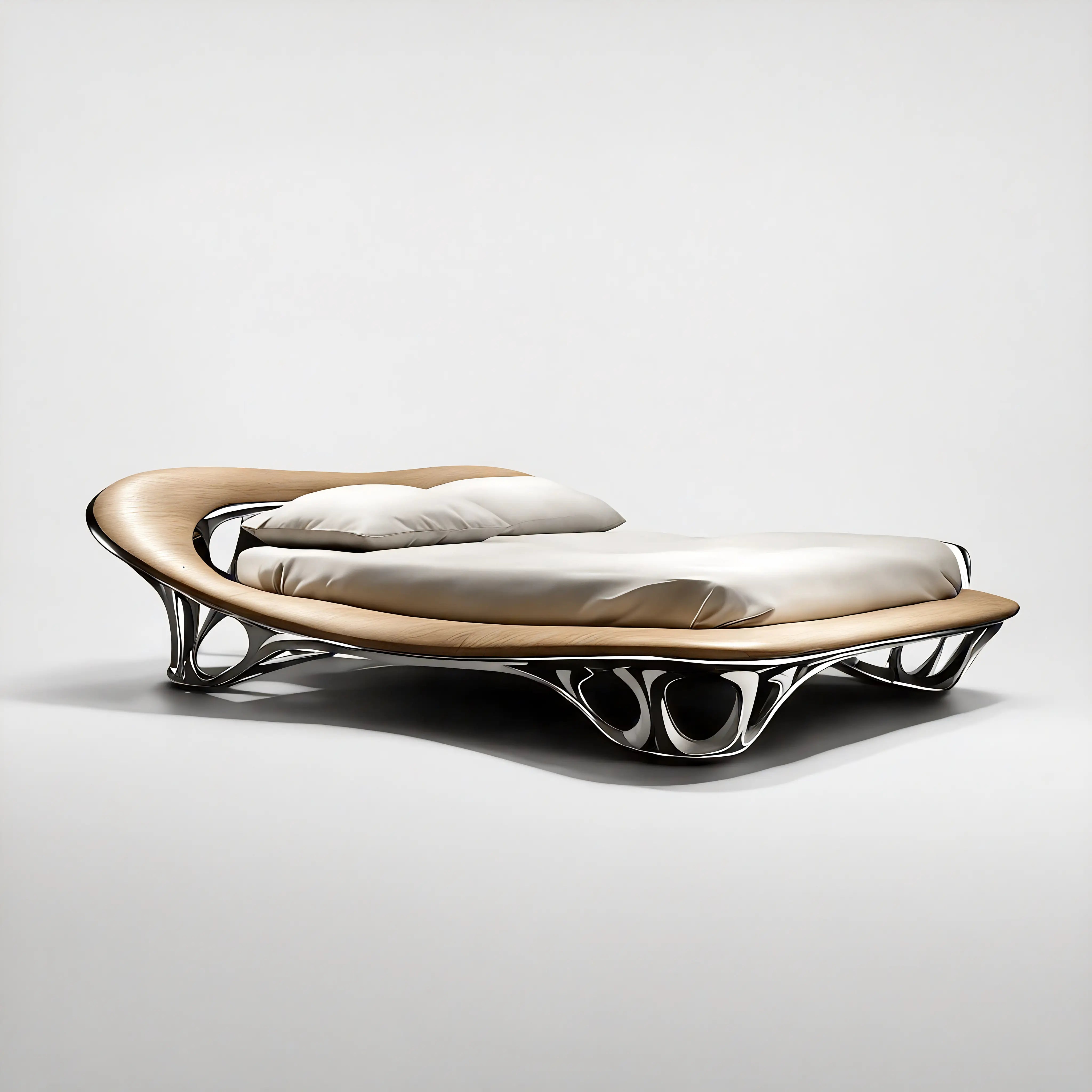 Chrome Mirage Bed