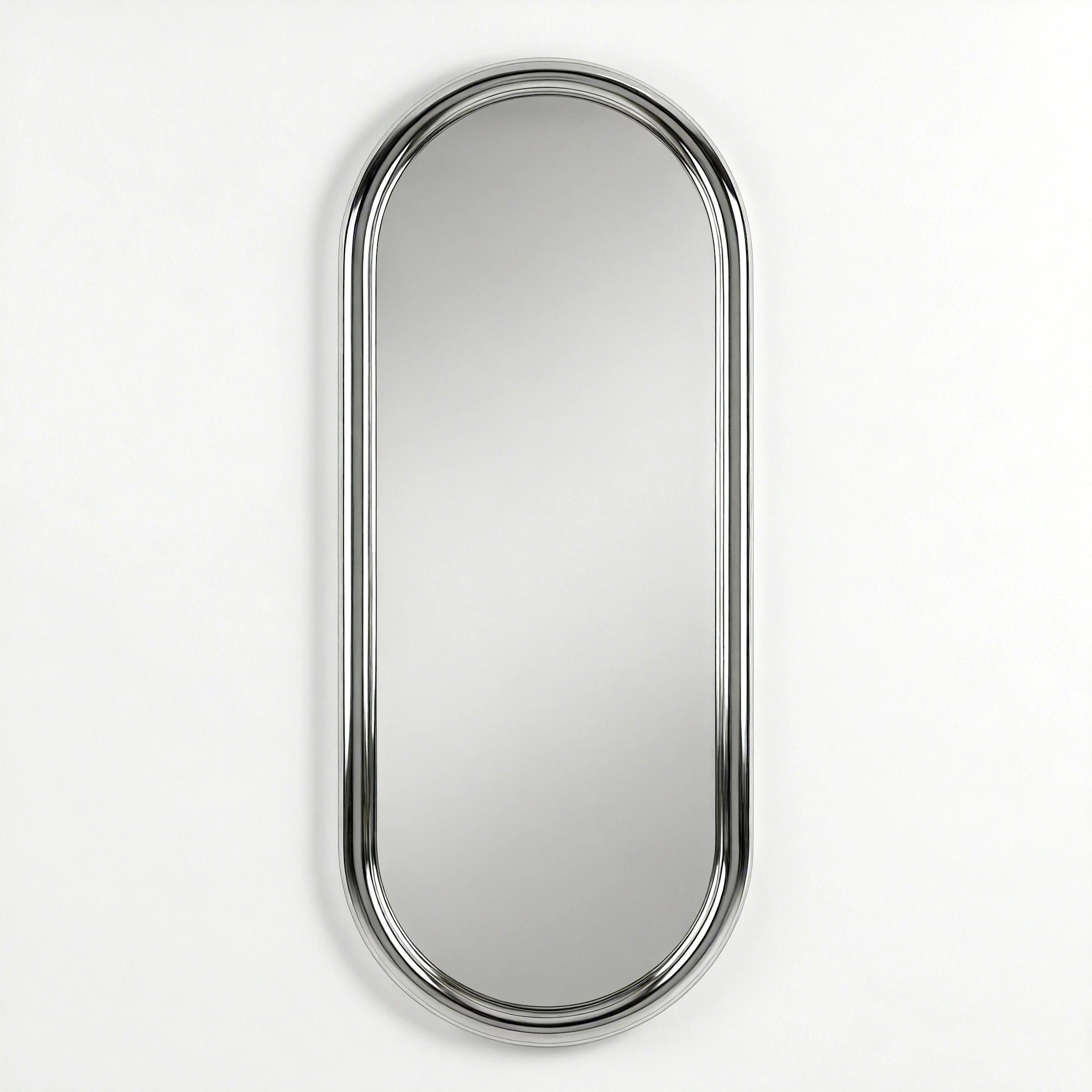 Chrome Pill Mirror Mirror Interior Moderna