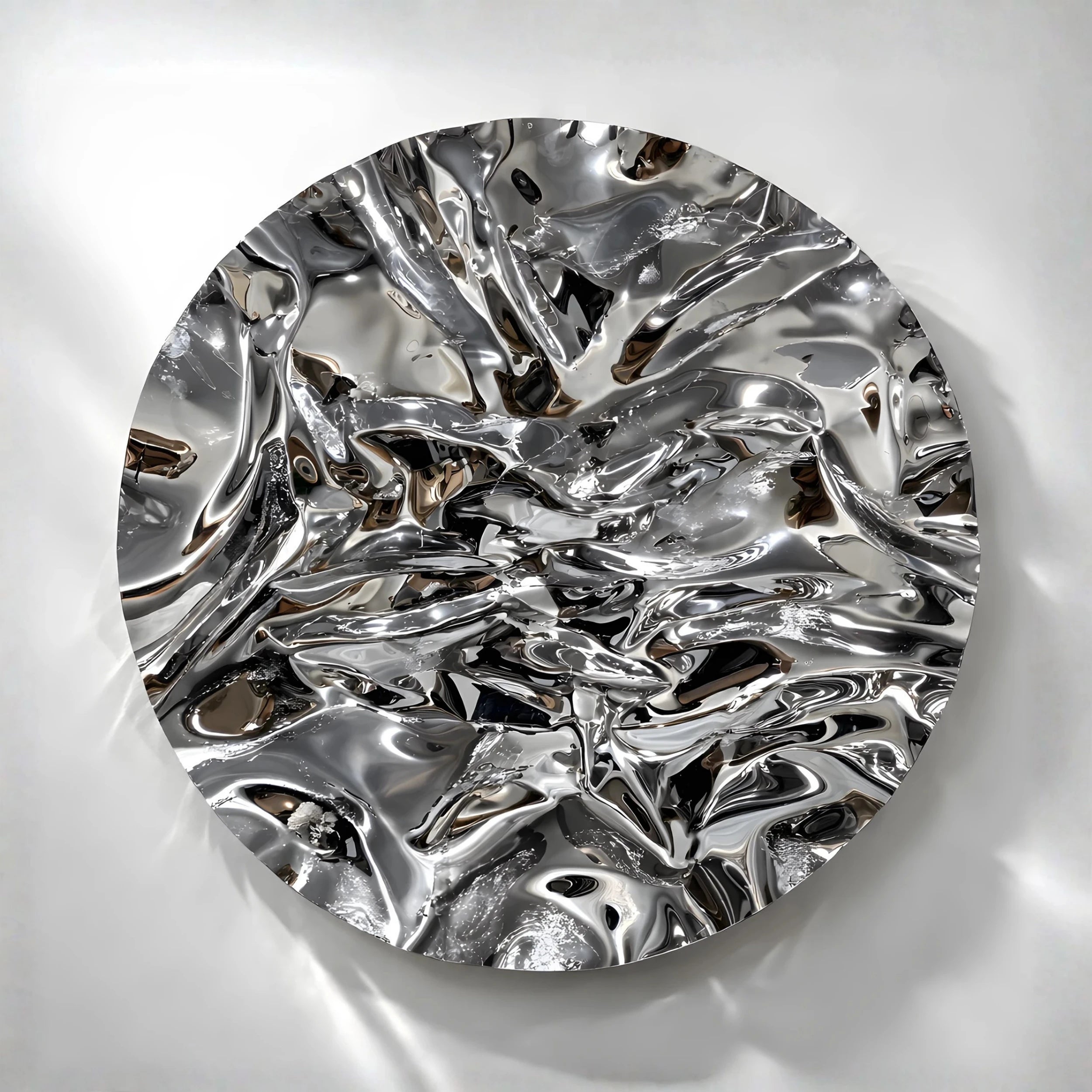 Chrome Relief Wall Art Jianzhi