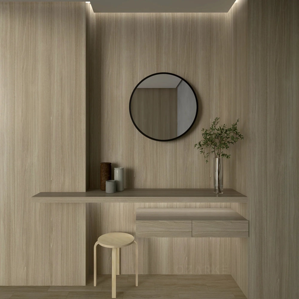 Circle Infinity Mirror Mirror Interior Moderna
