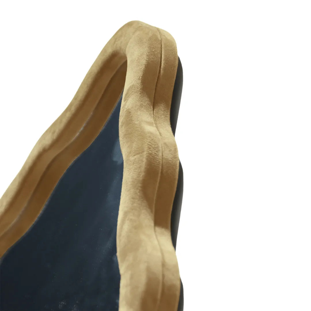 Velvet Wave Mirror Mirror Interior Moderna