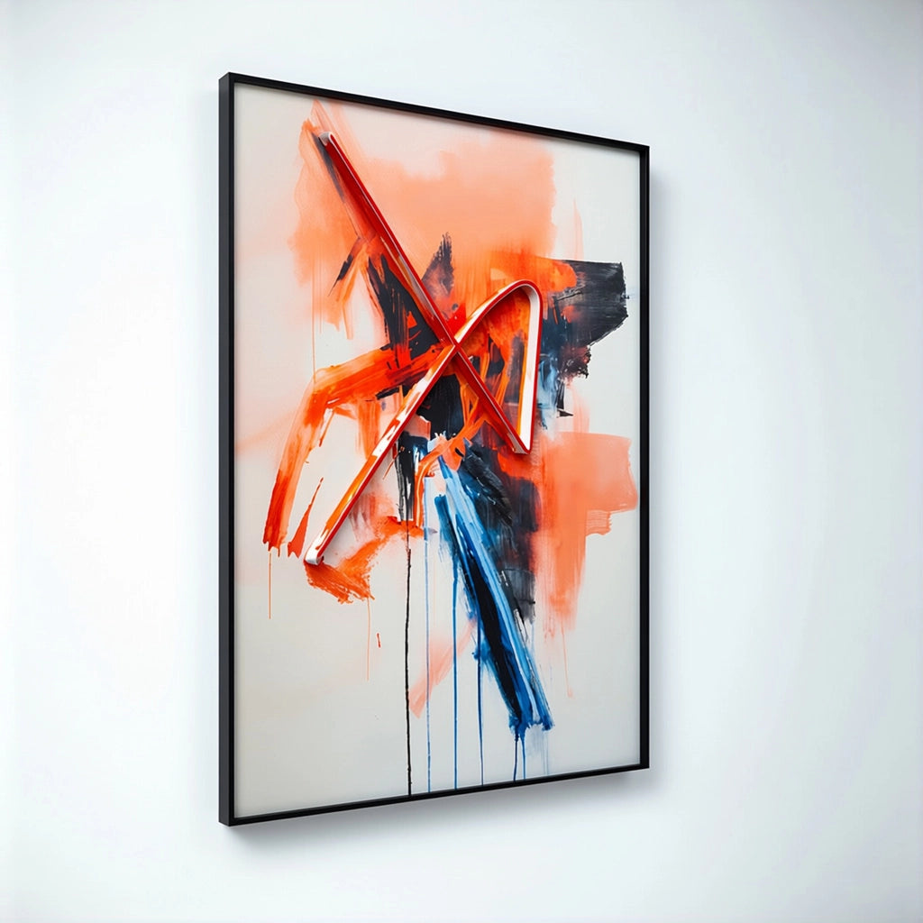 Drift Signal Wall Art Interior Moderna