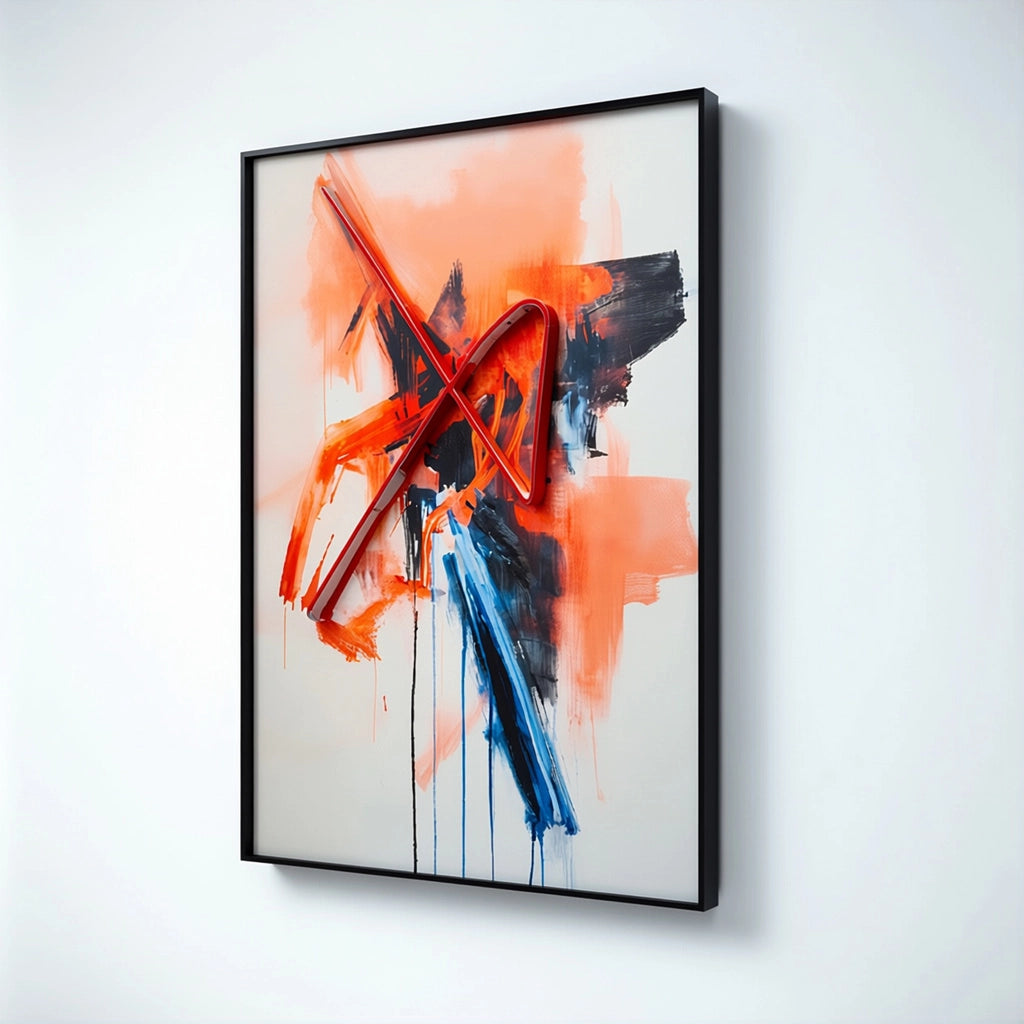 Drift Signal Wall Art Interior Moderna