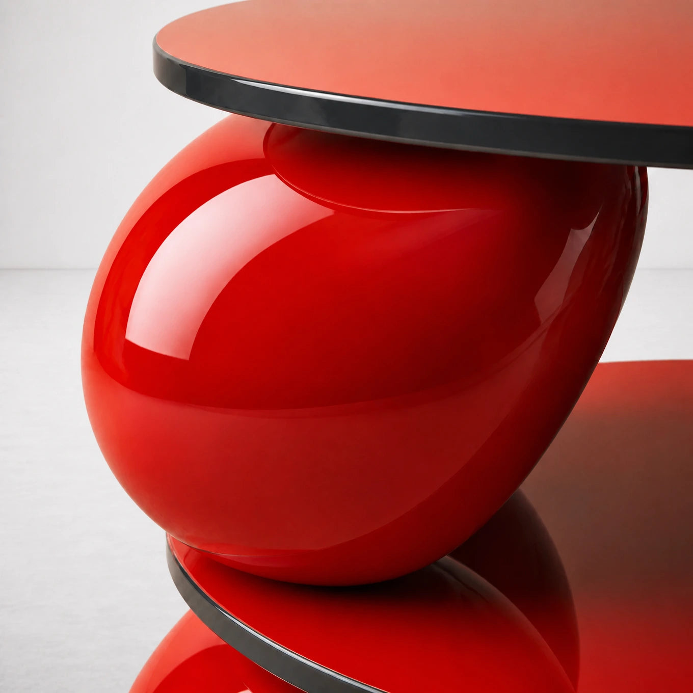 Bolla Rossa Side Table Table Interior Moderna