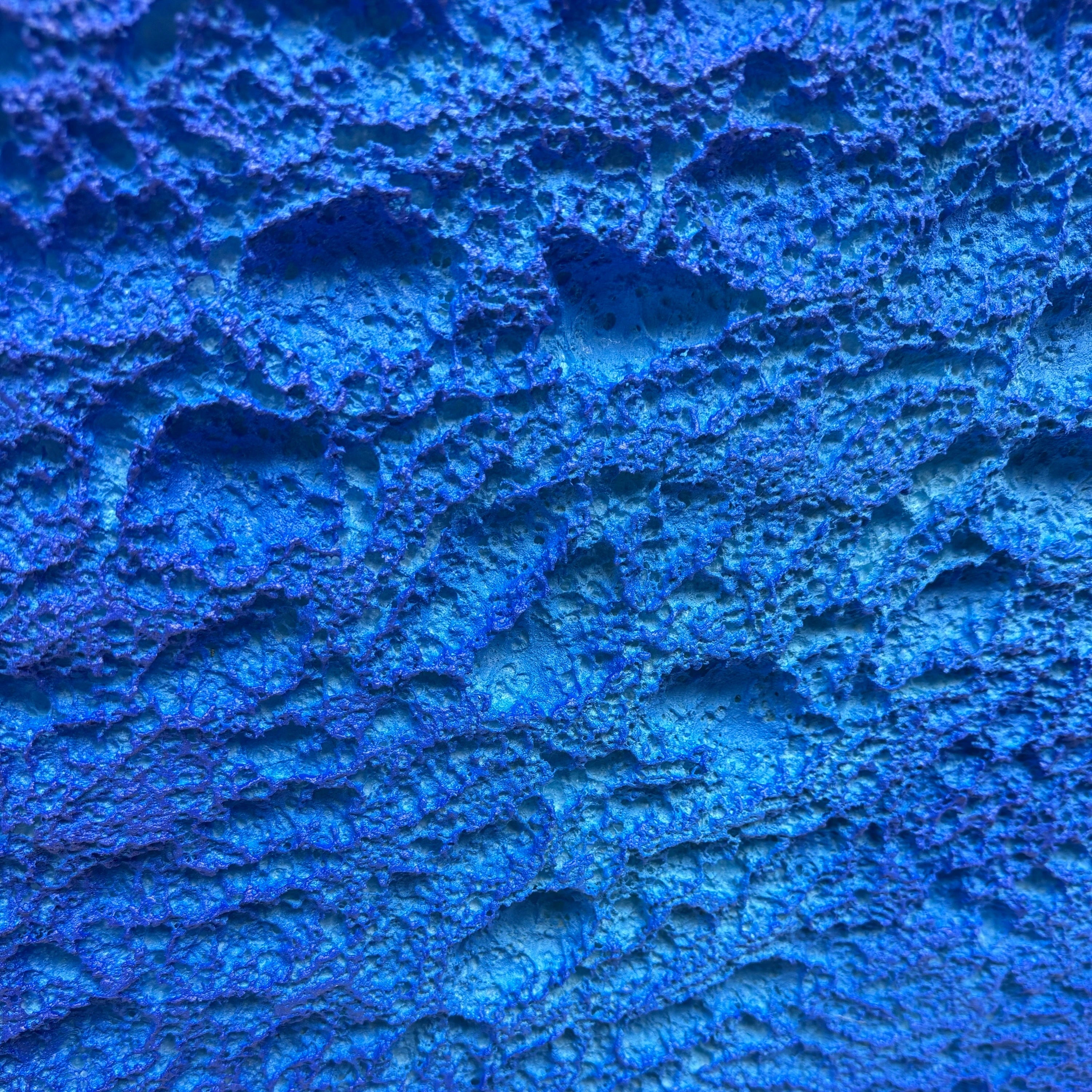 Erosion | Cobalt Surge Wall Art Interior Moderna