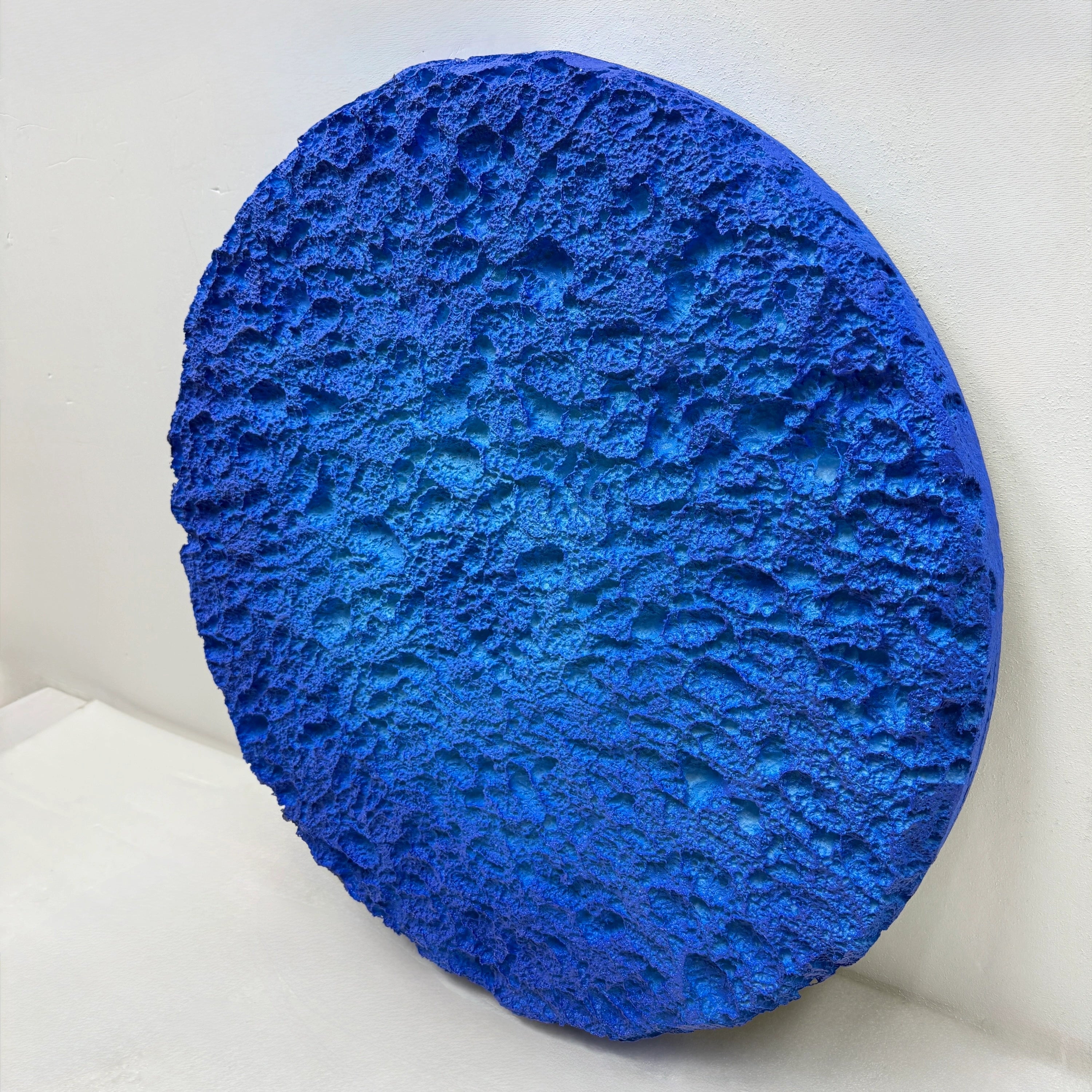 Erosion | Cobalt Surge Wall Art Interior Moderna