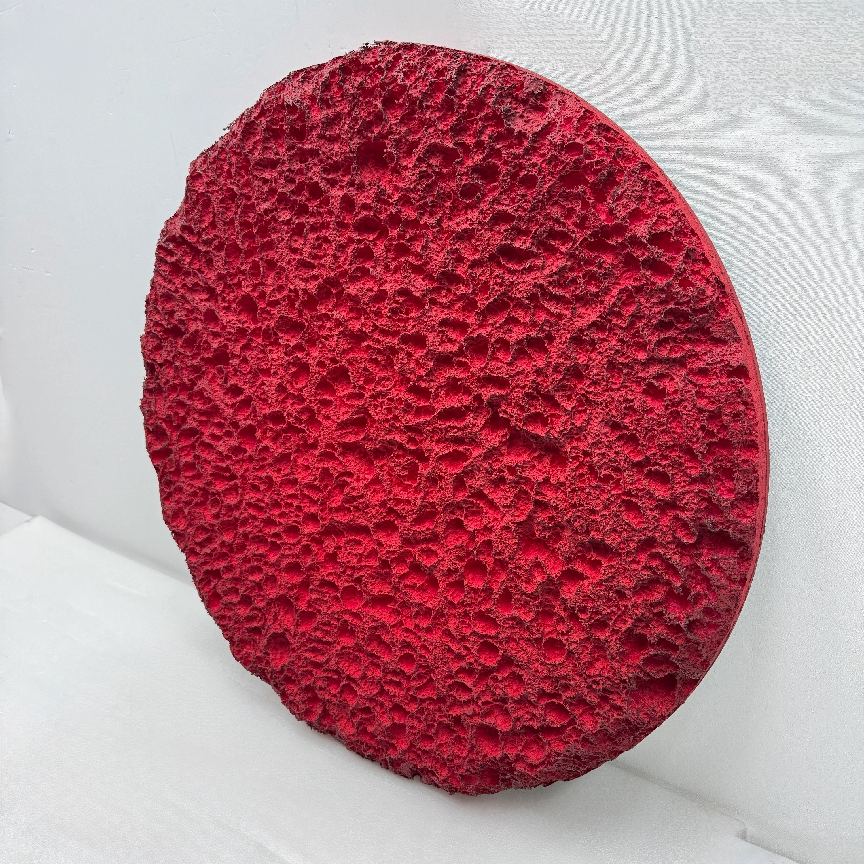 Erosion | Crimson Field Wall Art Interior Moderna