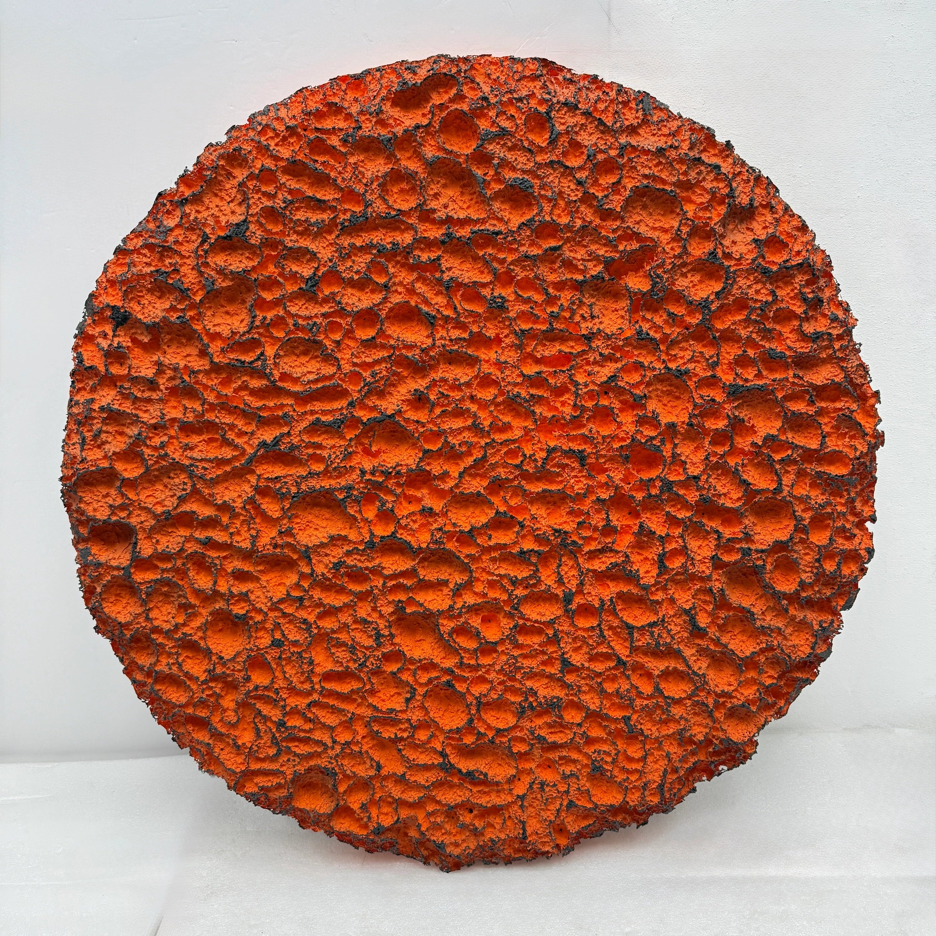 Erosion | Ember Clay Wall Art Jianzhi