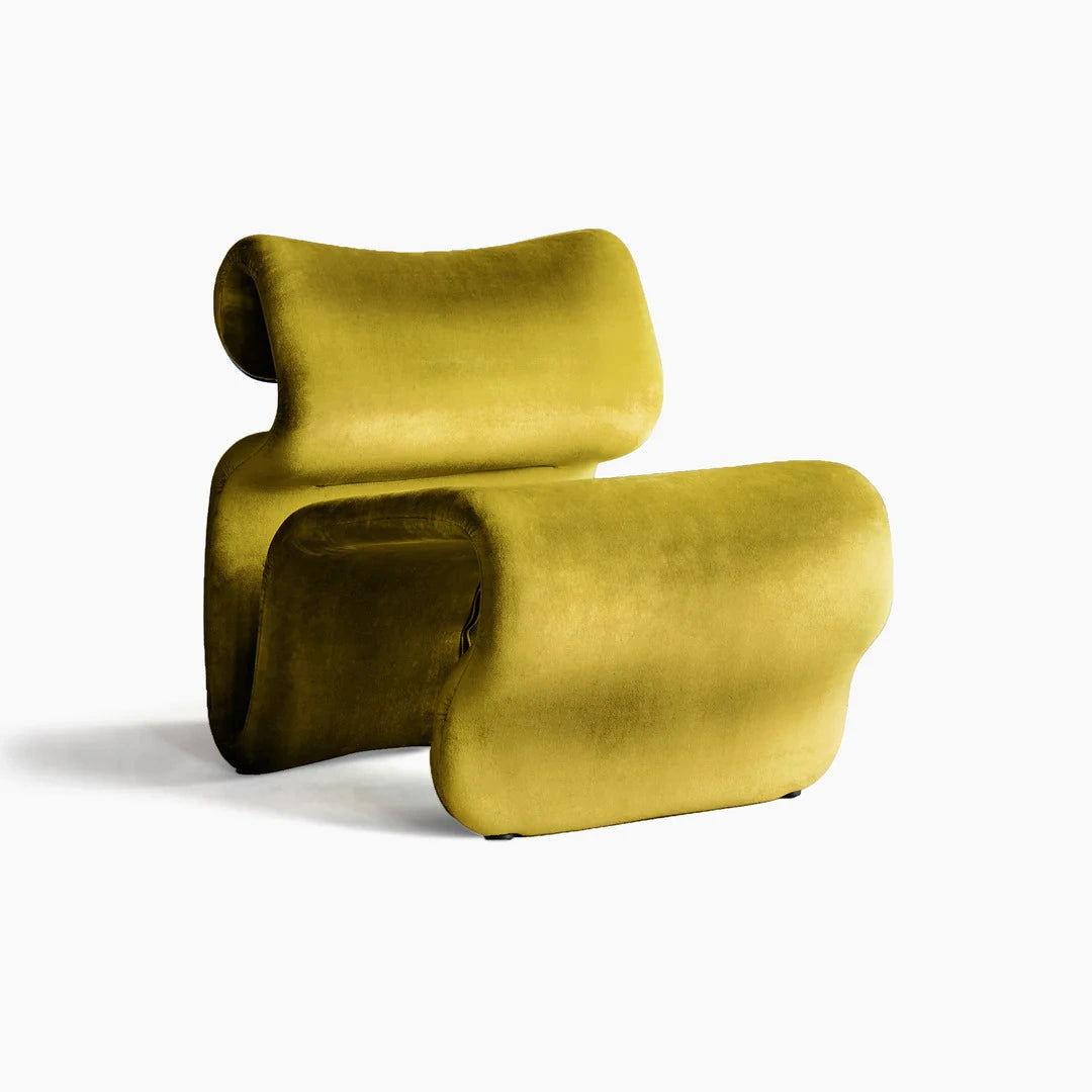 Etcetera Easy Chair Chair Interior Moderna Turmeric Yellow