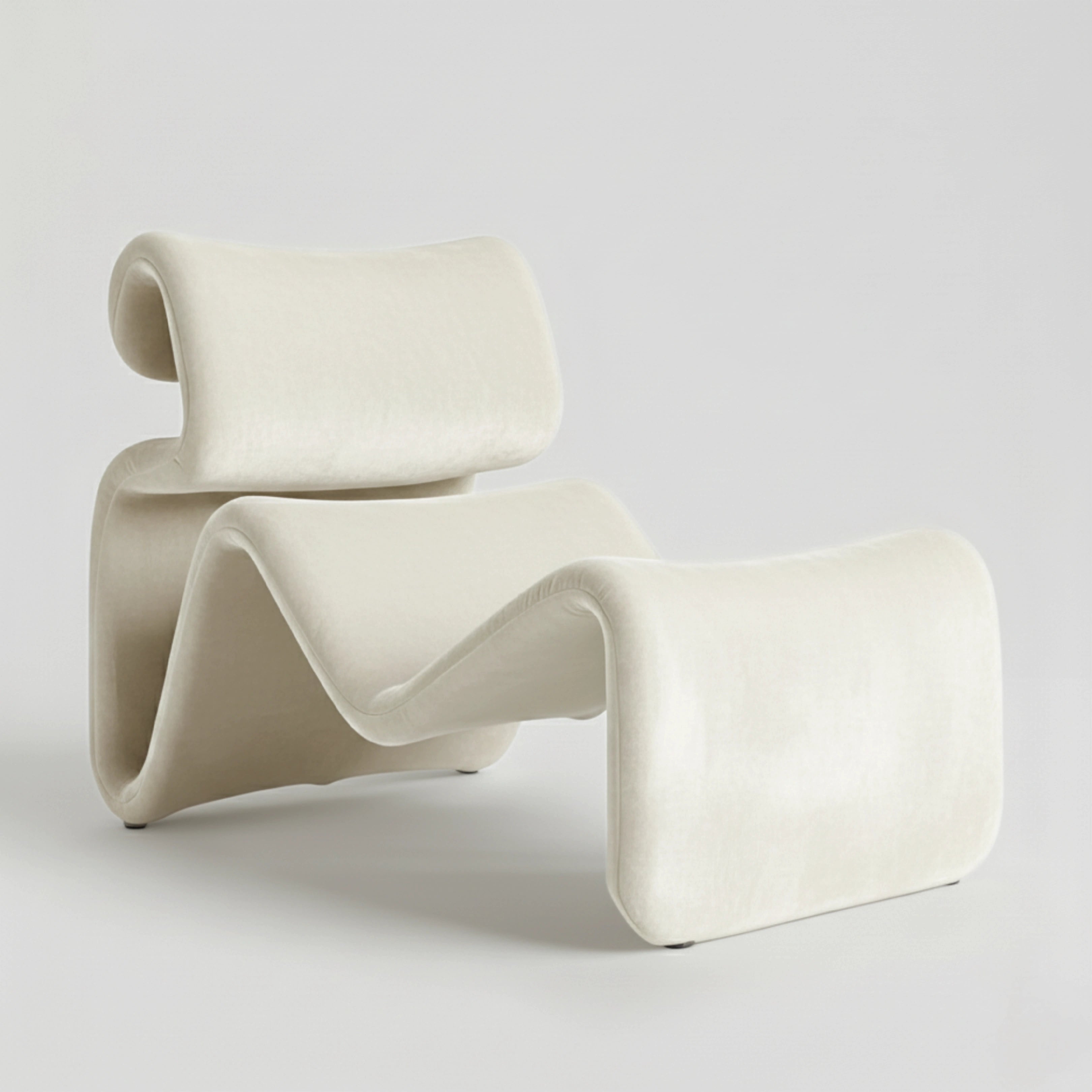 Etcetera Lounge Chair Chair Interior Moderna Chair Only Off-White