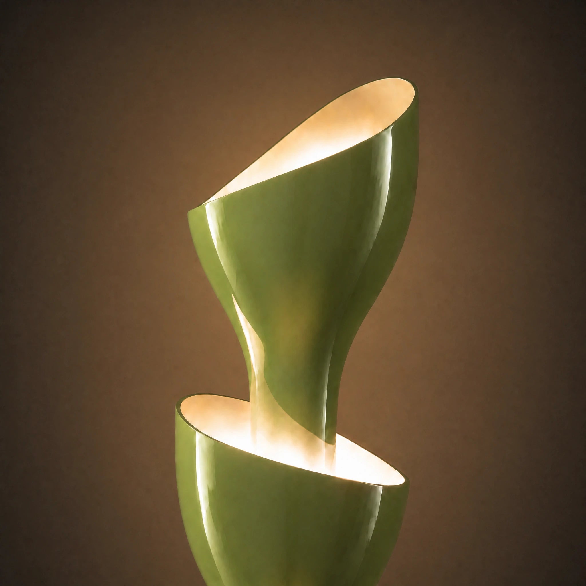 Floral Floor Lamp | Green Lamp Interior Moderna