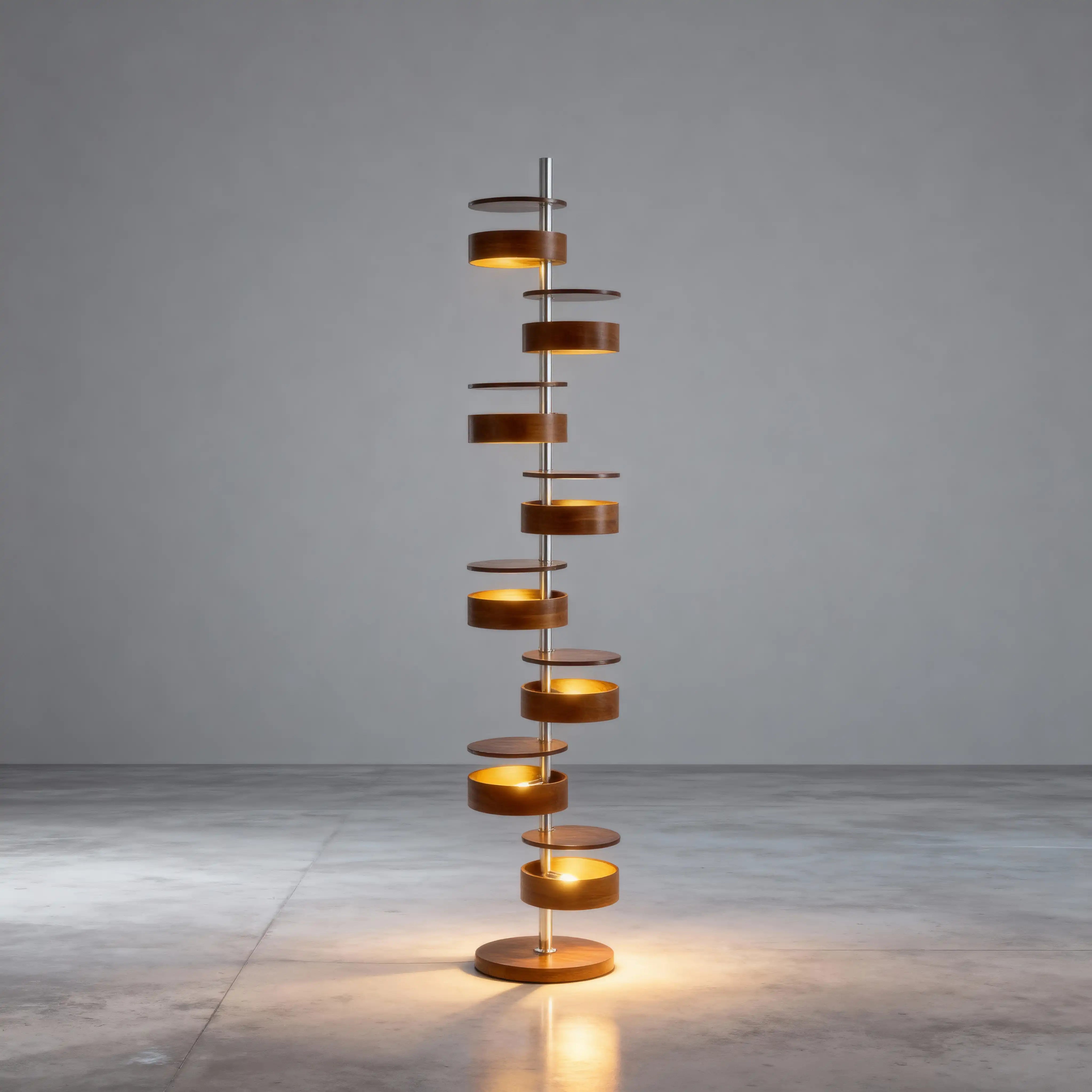 Vetra Floor Lamp Lamp Interior Moderna Natural Wood