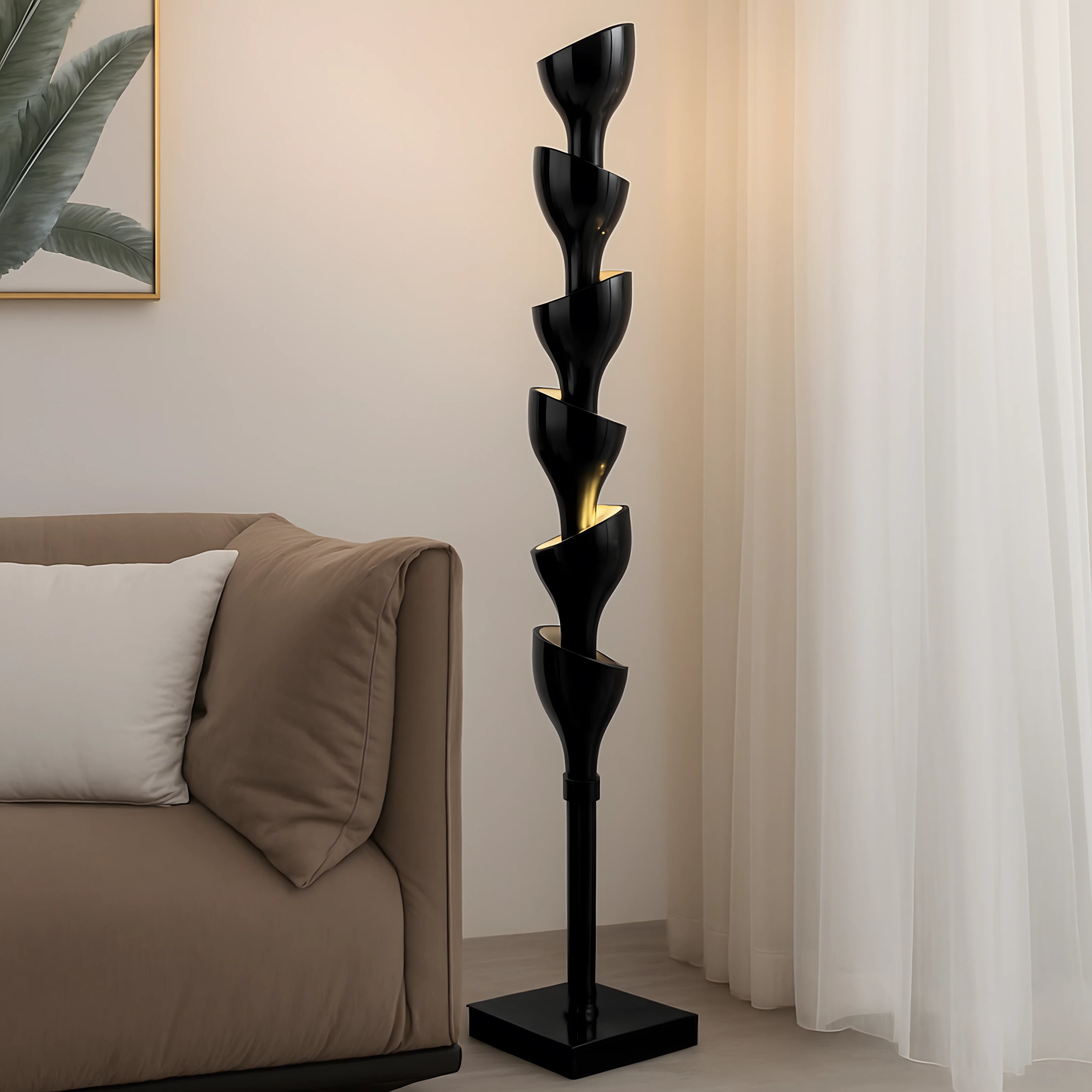 Floral Floor Lamp Lamp Interior Moderna