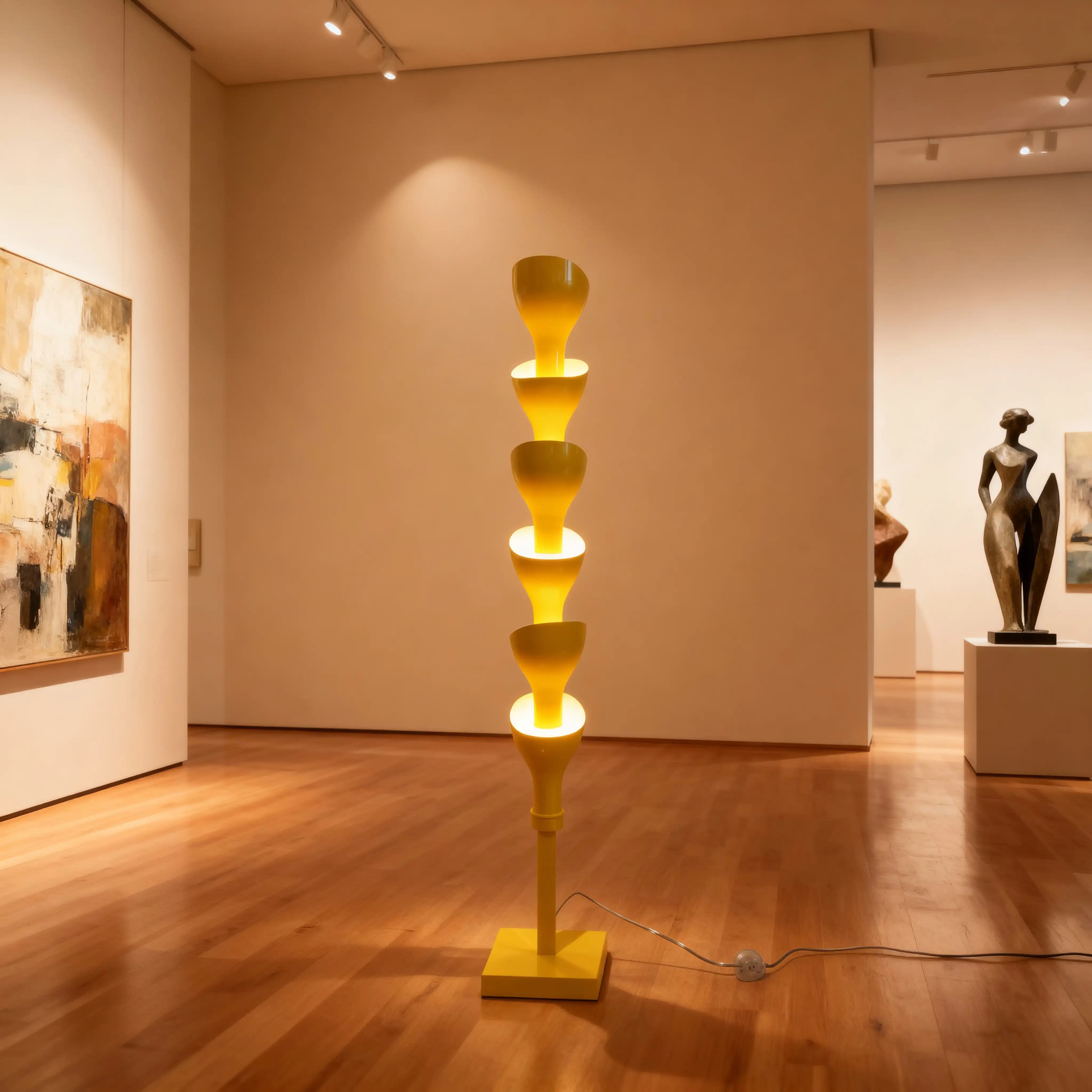 Floral Floor Lamp Lamp Interior Moderna