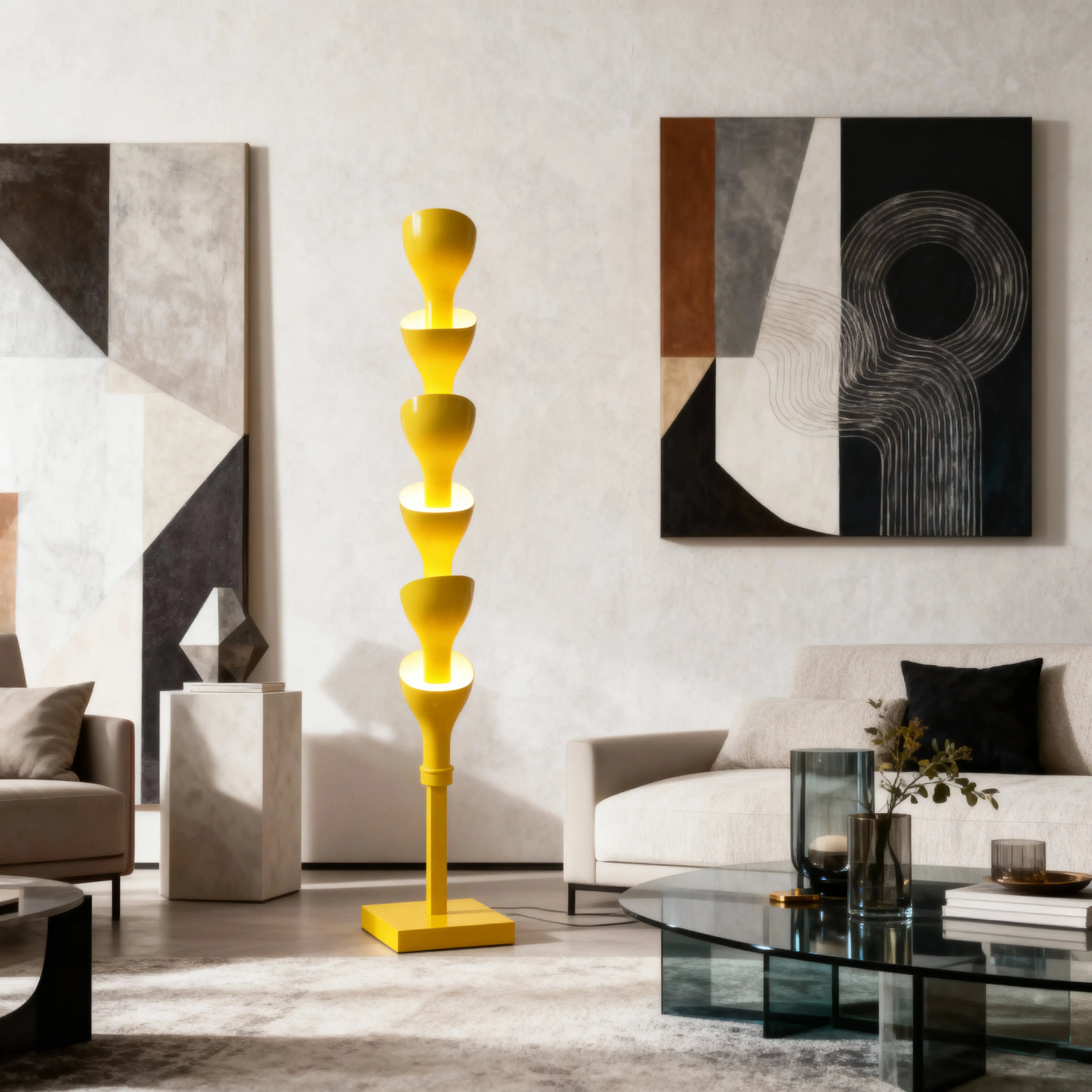 Floral Floor Lamp Lamp Interior Moderna