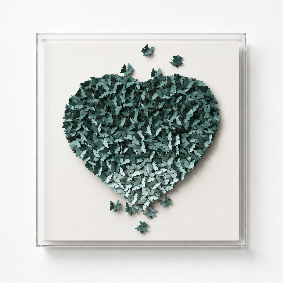 Gathered Ascent | Green Wall Art Interior Moderna Default Title