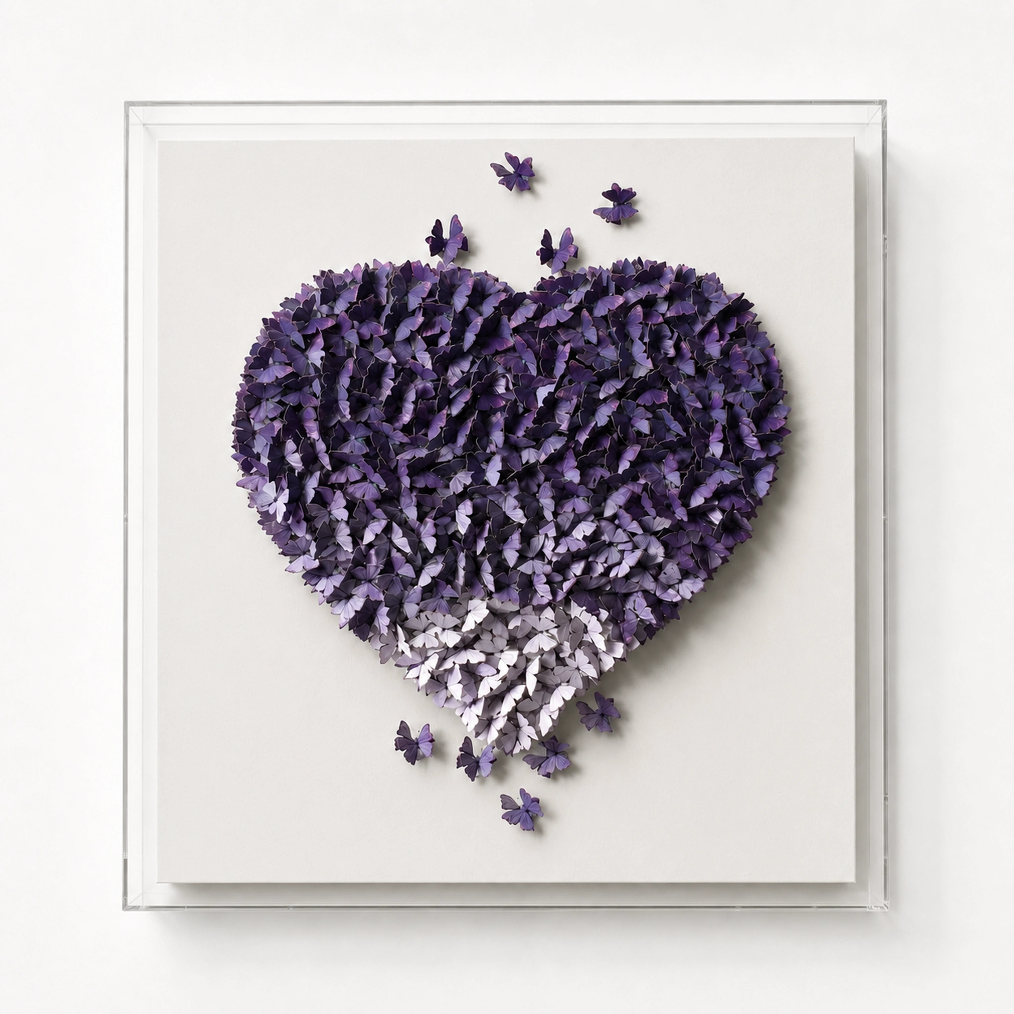 Gathered Ascent | Purple Wall Art Interior Moderna Default Title