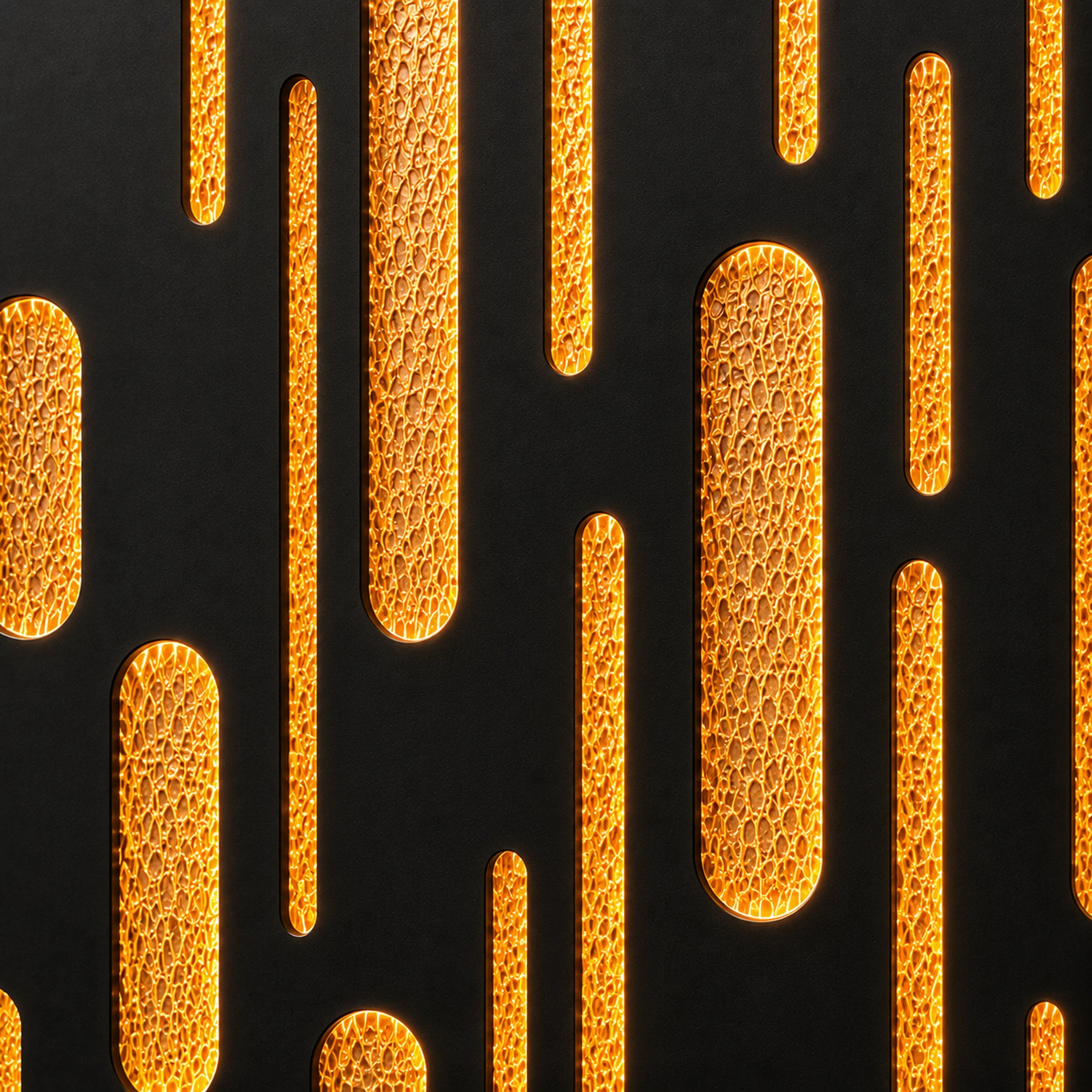 Gilded Descent Wall Art Interior Moderna