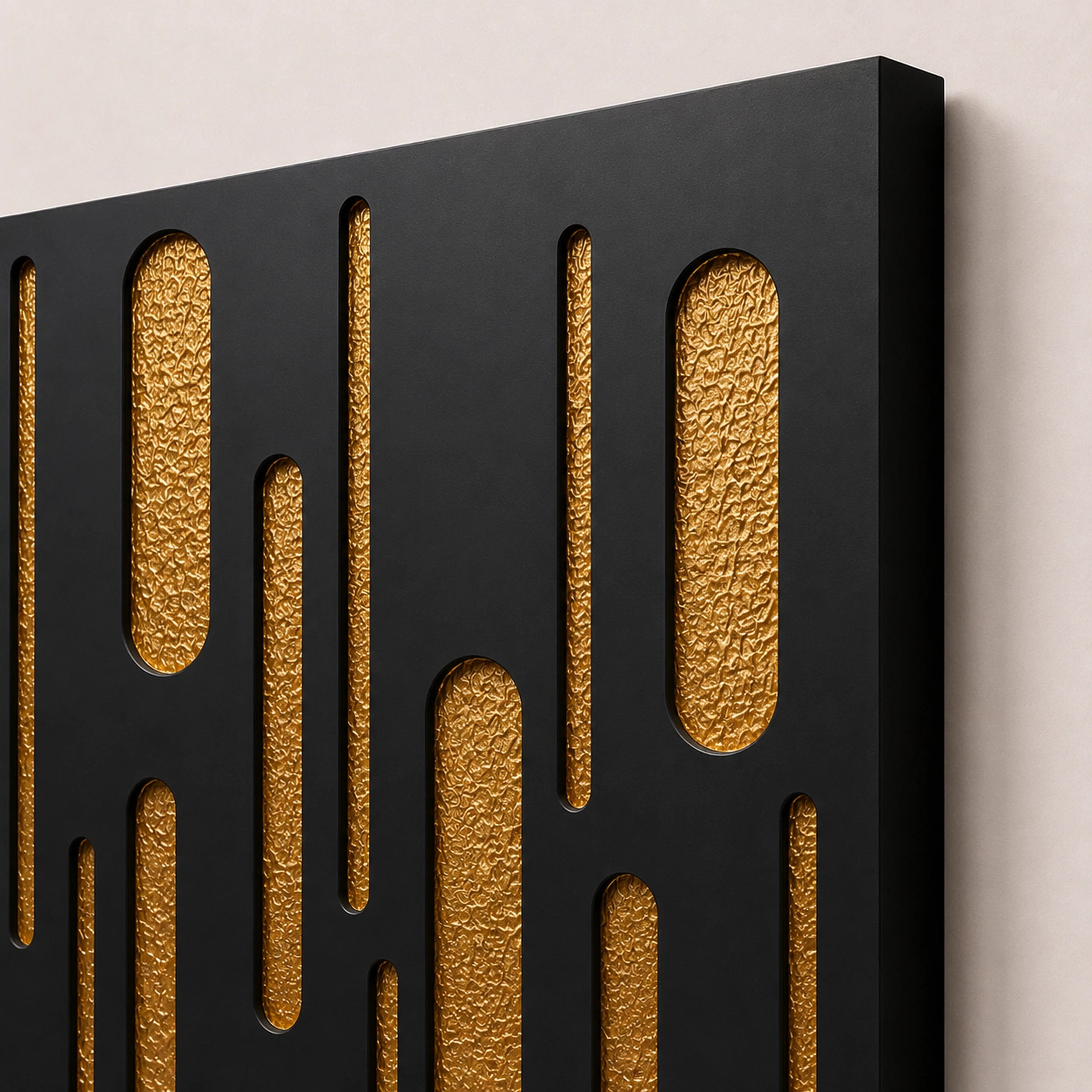 Gilded Descent Wall Art Interior Moderna