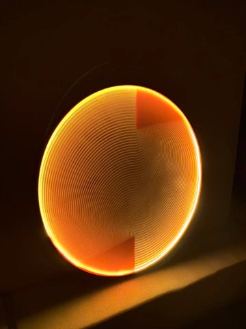 Halo Drift Wall Art Interior Moderna