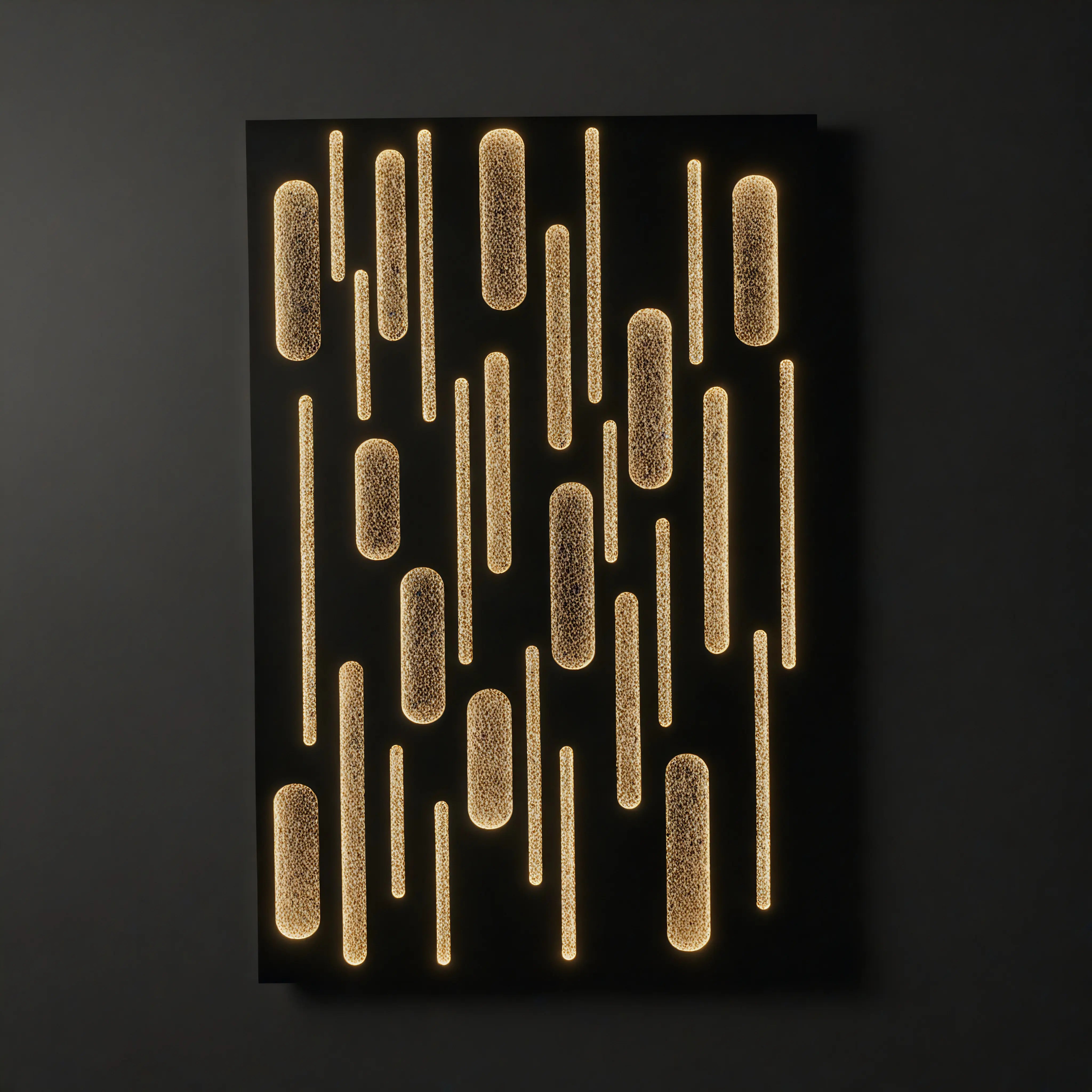 Gilded Descent Wall Art Jianzhi