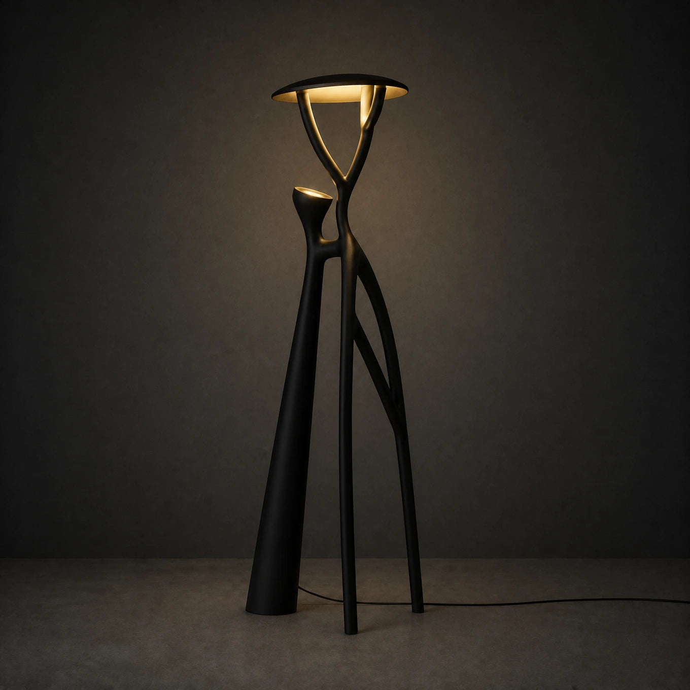 Humanoid Standing Tree Floor Lamp Lamp Interior Moderna