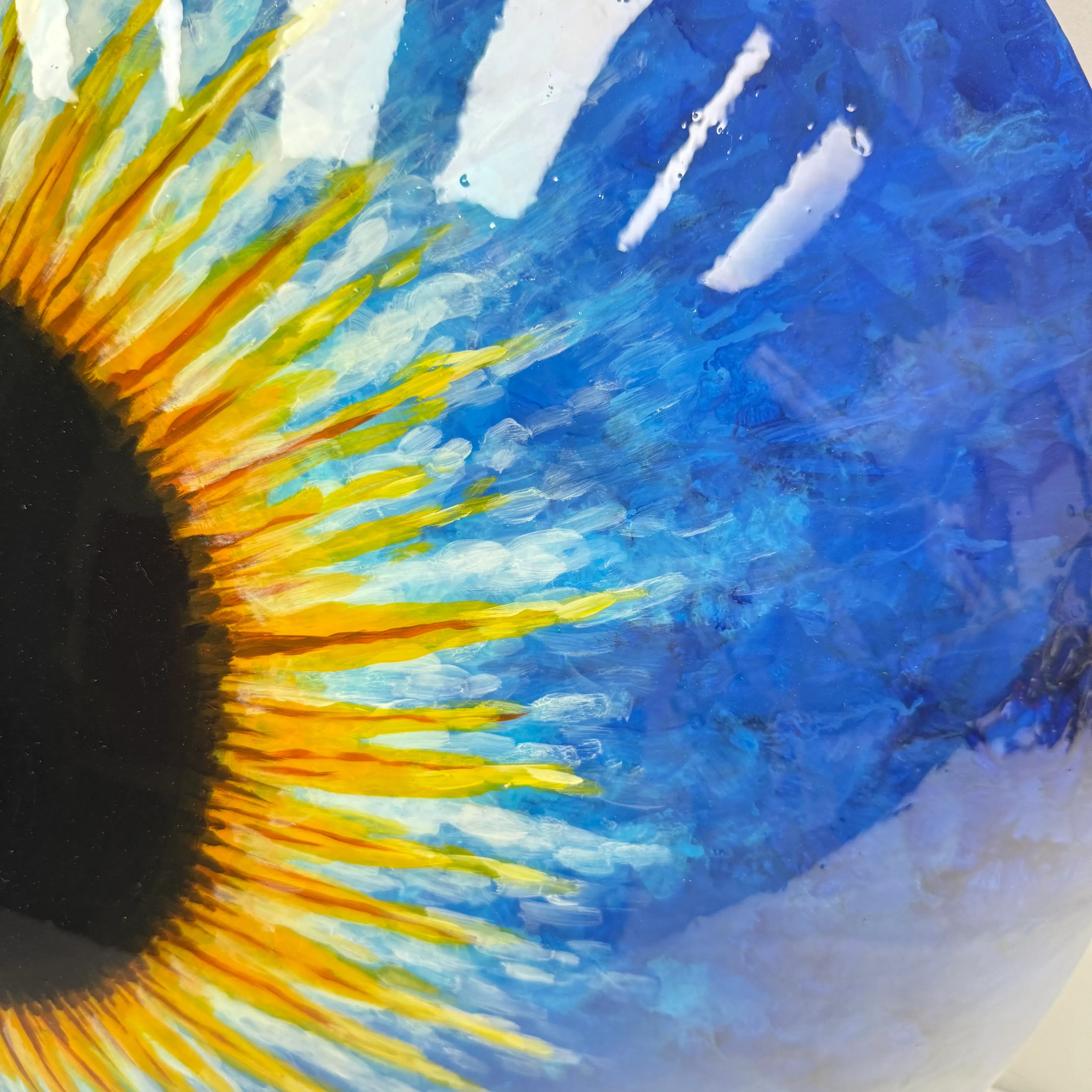 Solar Iris Wall Art Interior Moderna