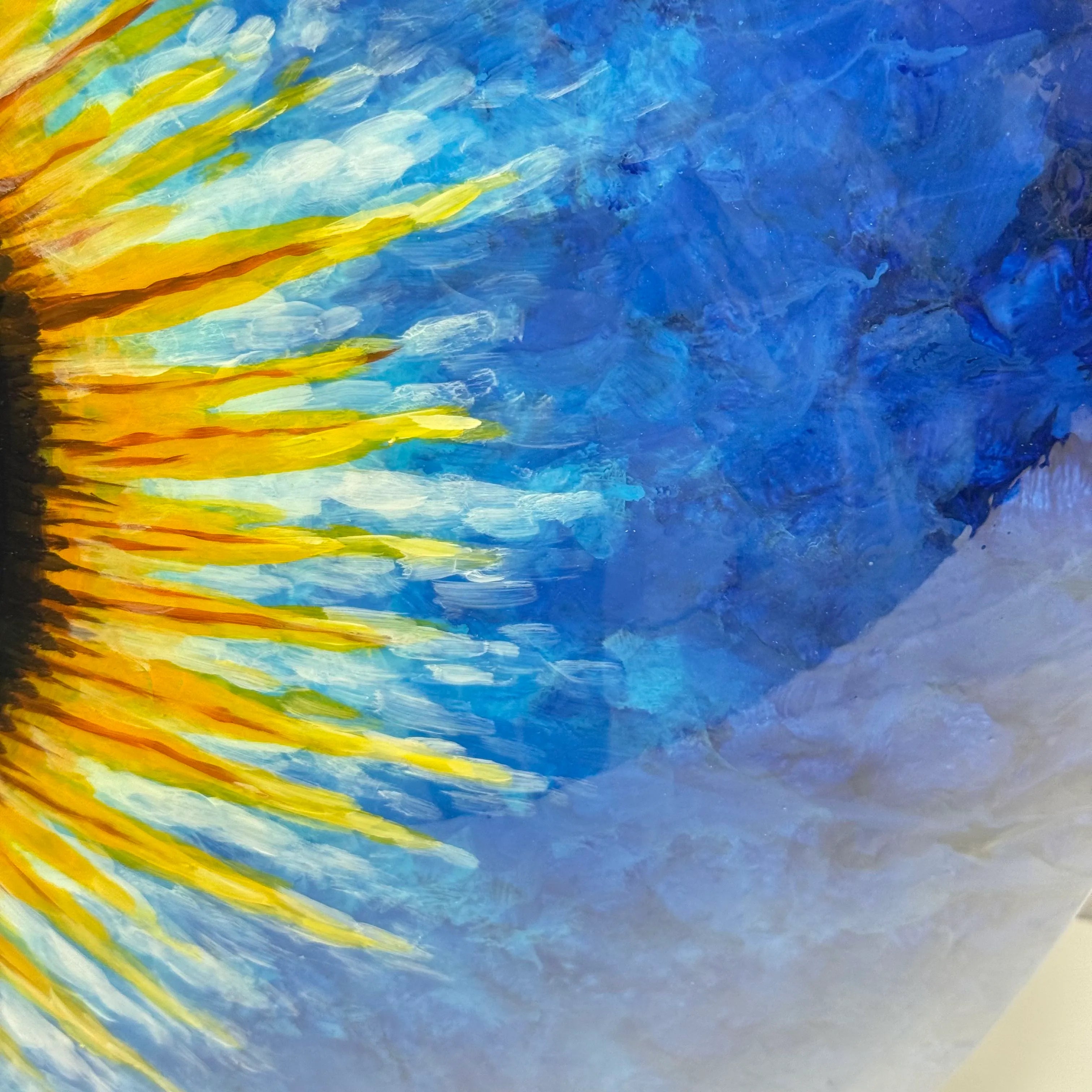 Solar Iris Wall Art Interior Moderna