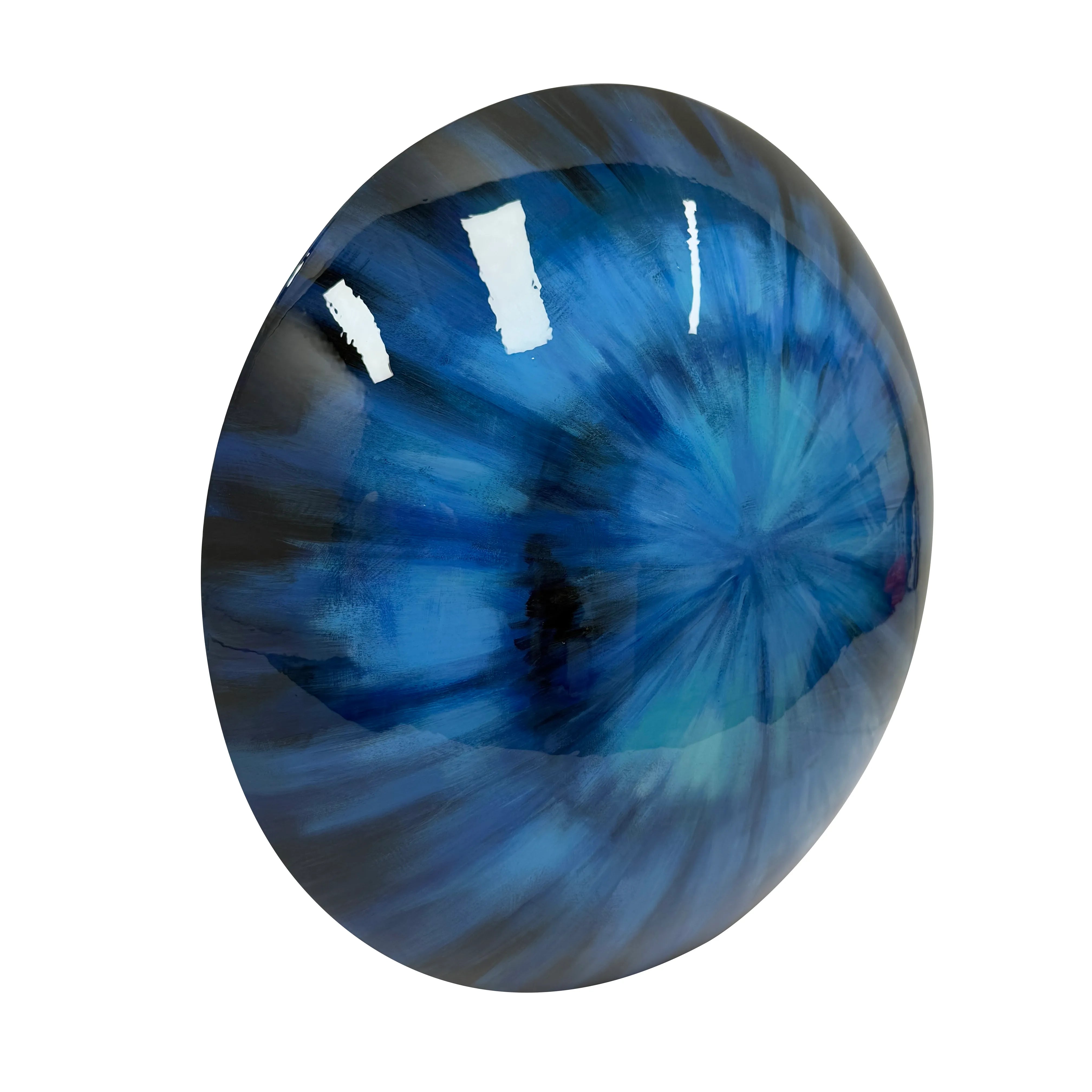 Azure Glow Wall Art Interior Moderna