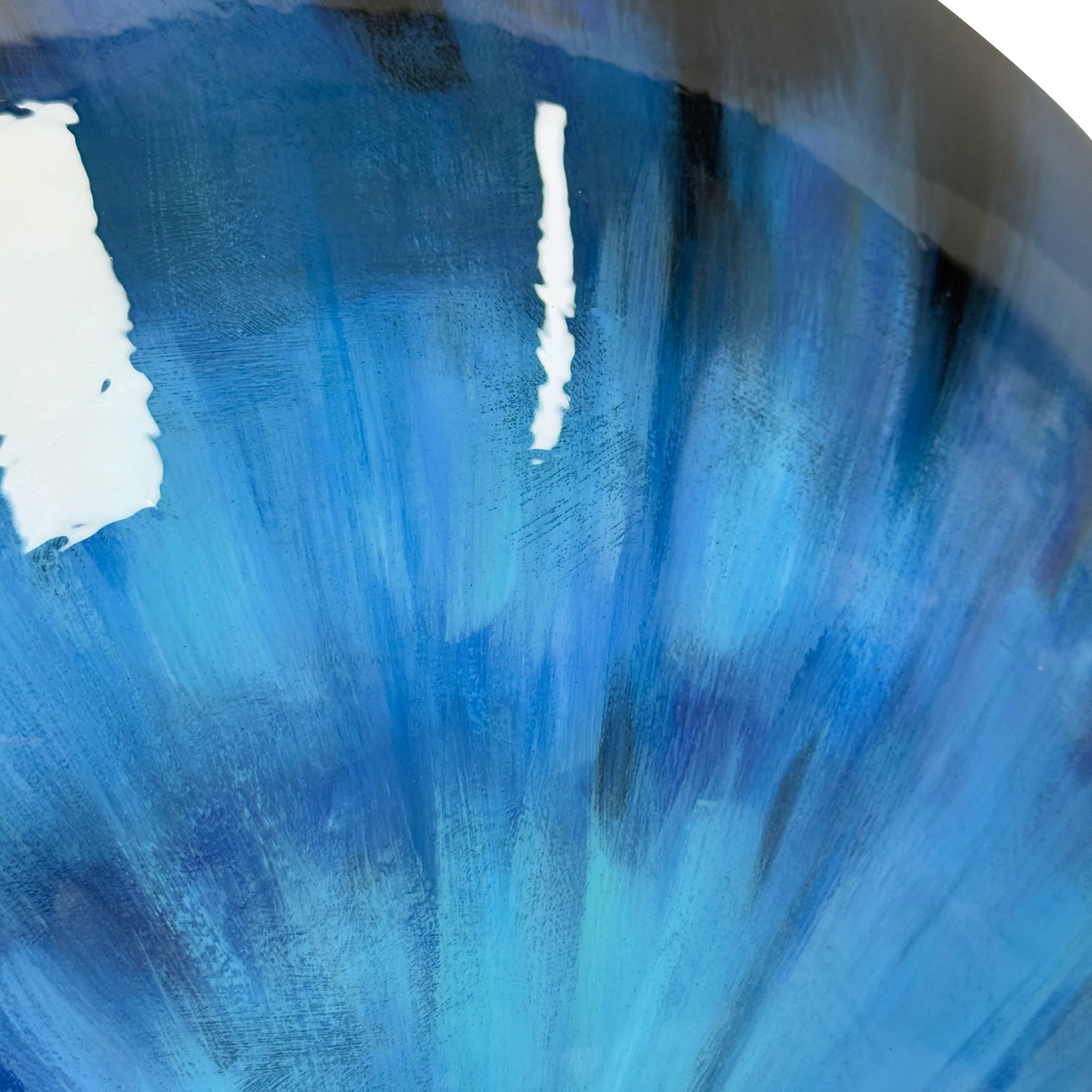 Azure Glow Wall Art Interior Moderna